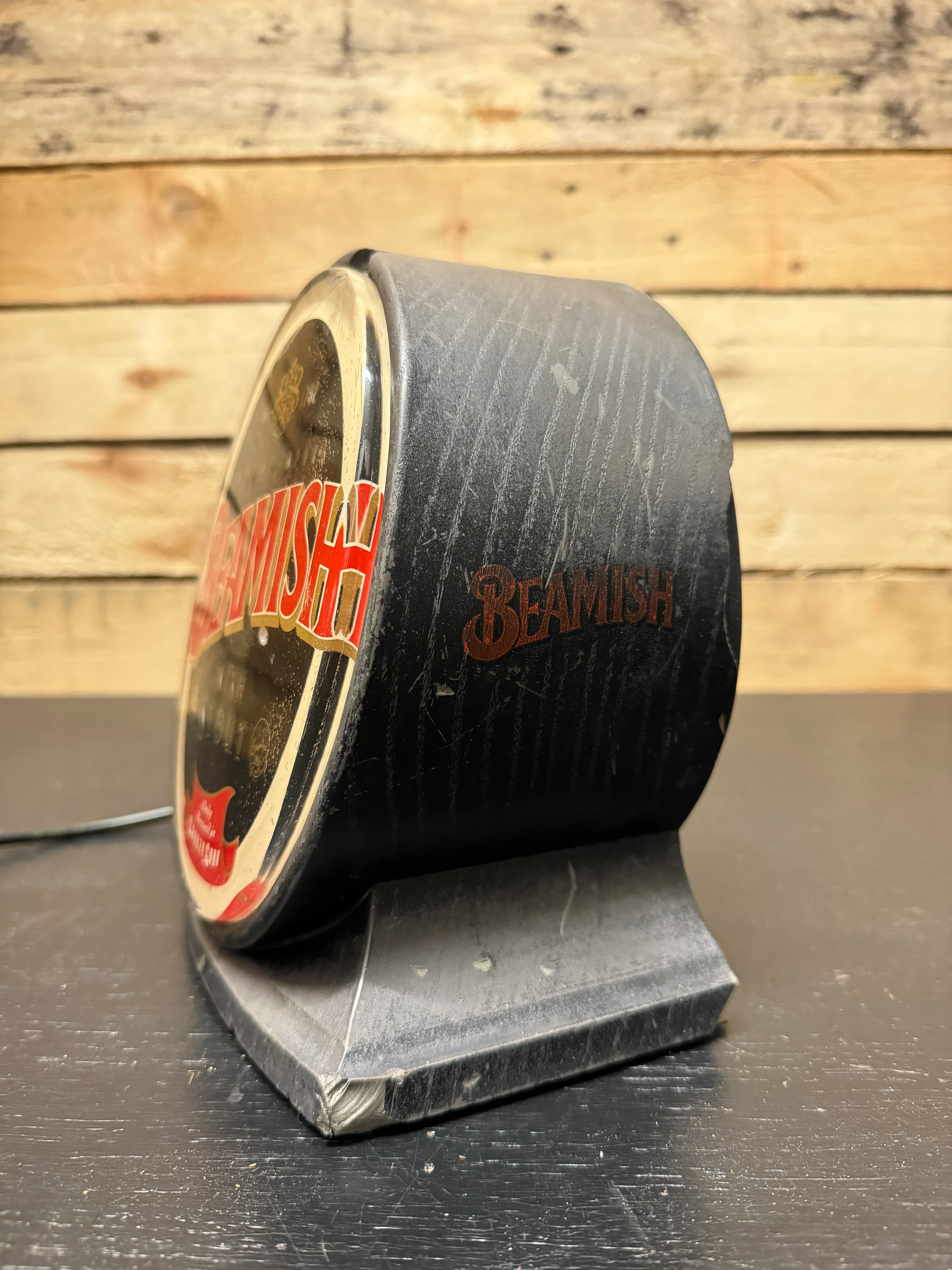 1980s Beamish Irish Stout Advertising Bar Light - Image 5