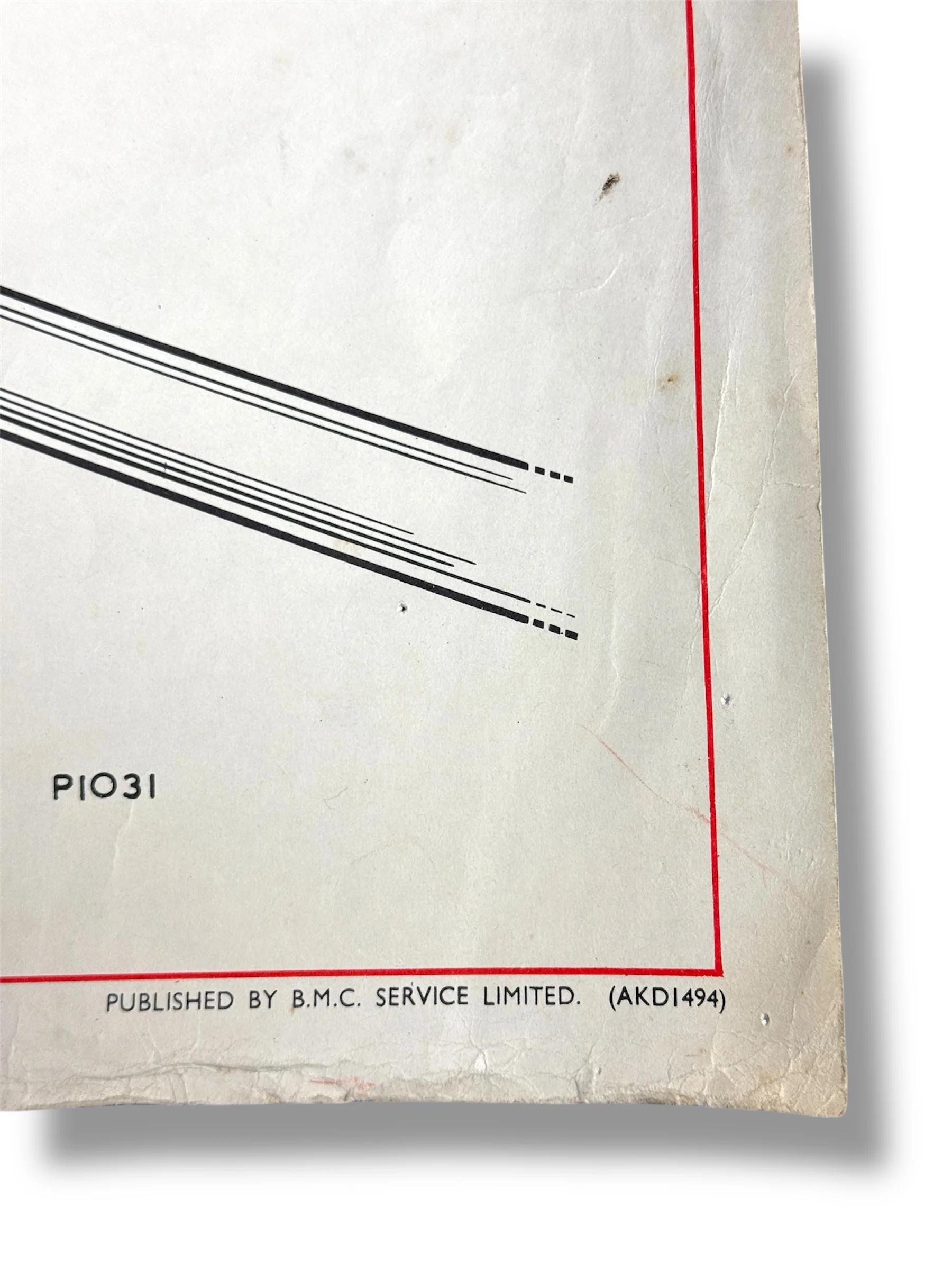B.M.C. British Motor Corporation Educational Poster Circa 1950s - Image 7