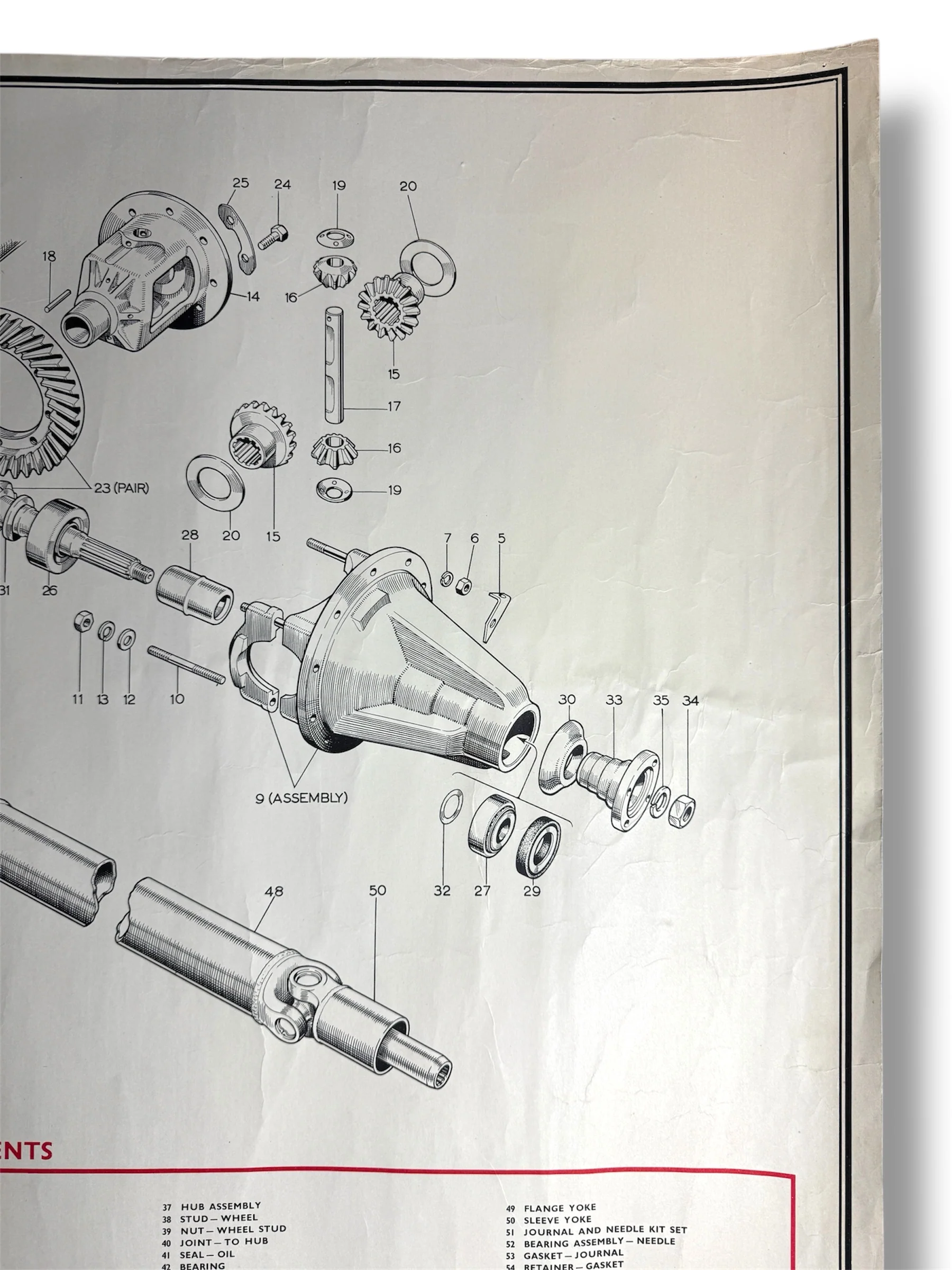 B.M.C. British Motor Corporation Educational Poster Circa 1950s - Image 5