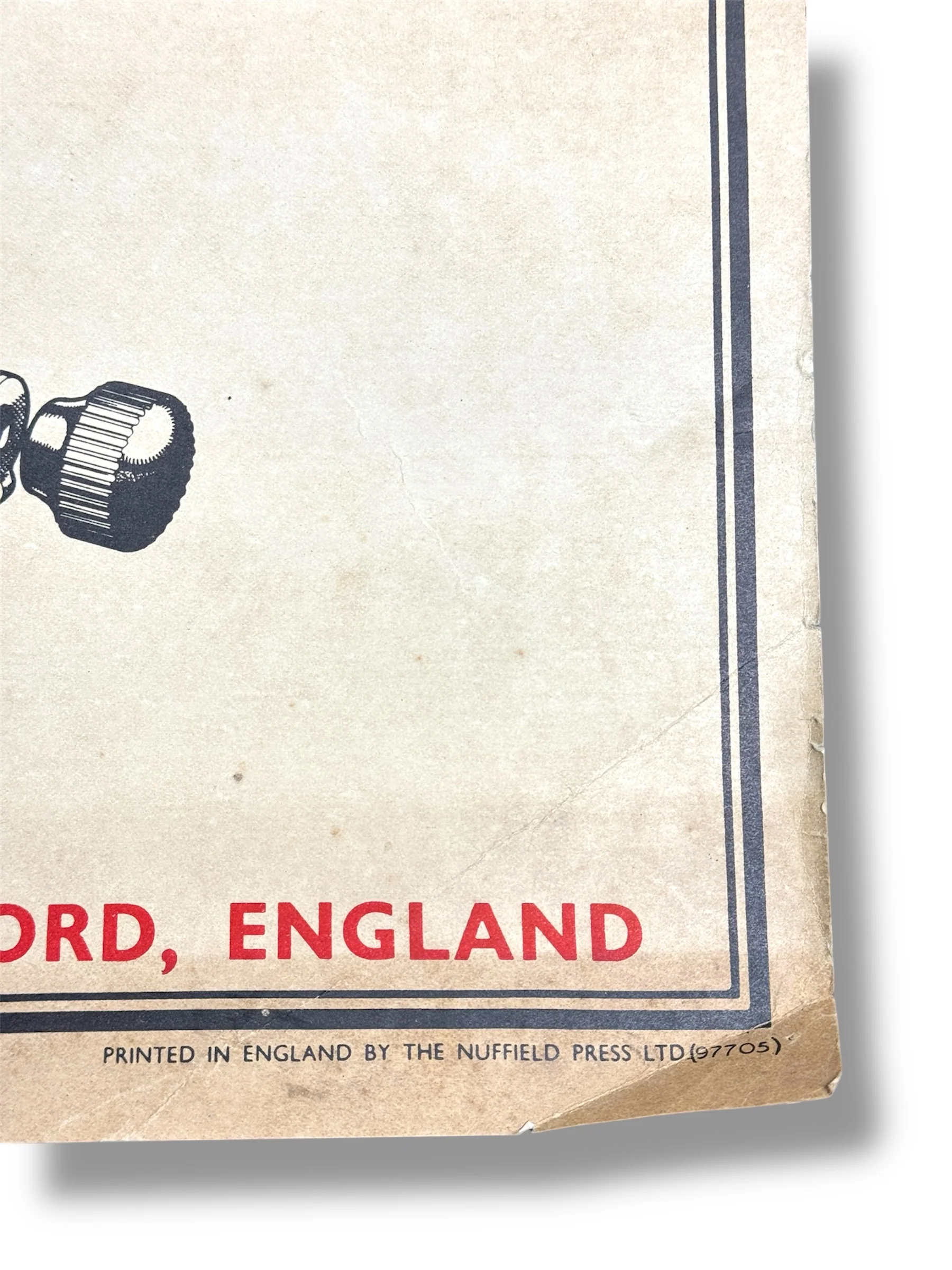 B.M.C. British Motor Corporation Educational Poster Circa 1950s - Image 7