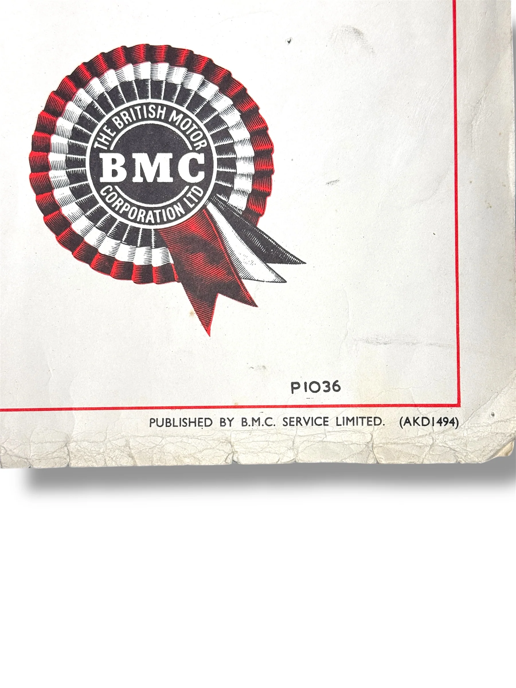 B.M.C. British Motor Corporation Educational Poster Circa 1950s - Image 8