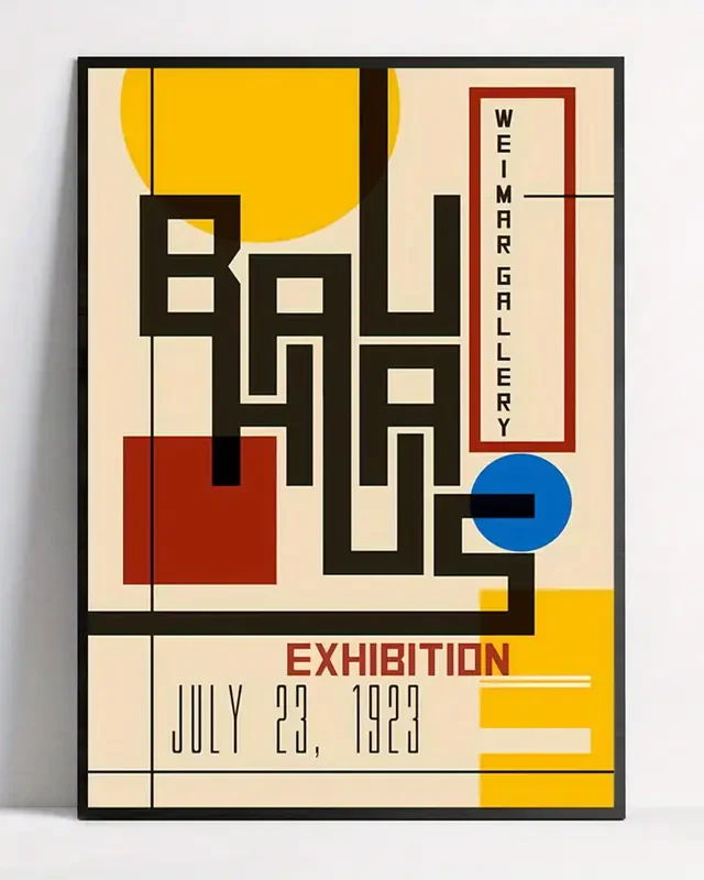 Bauhaus Exhibition Posters
