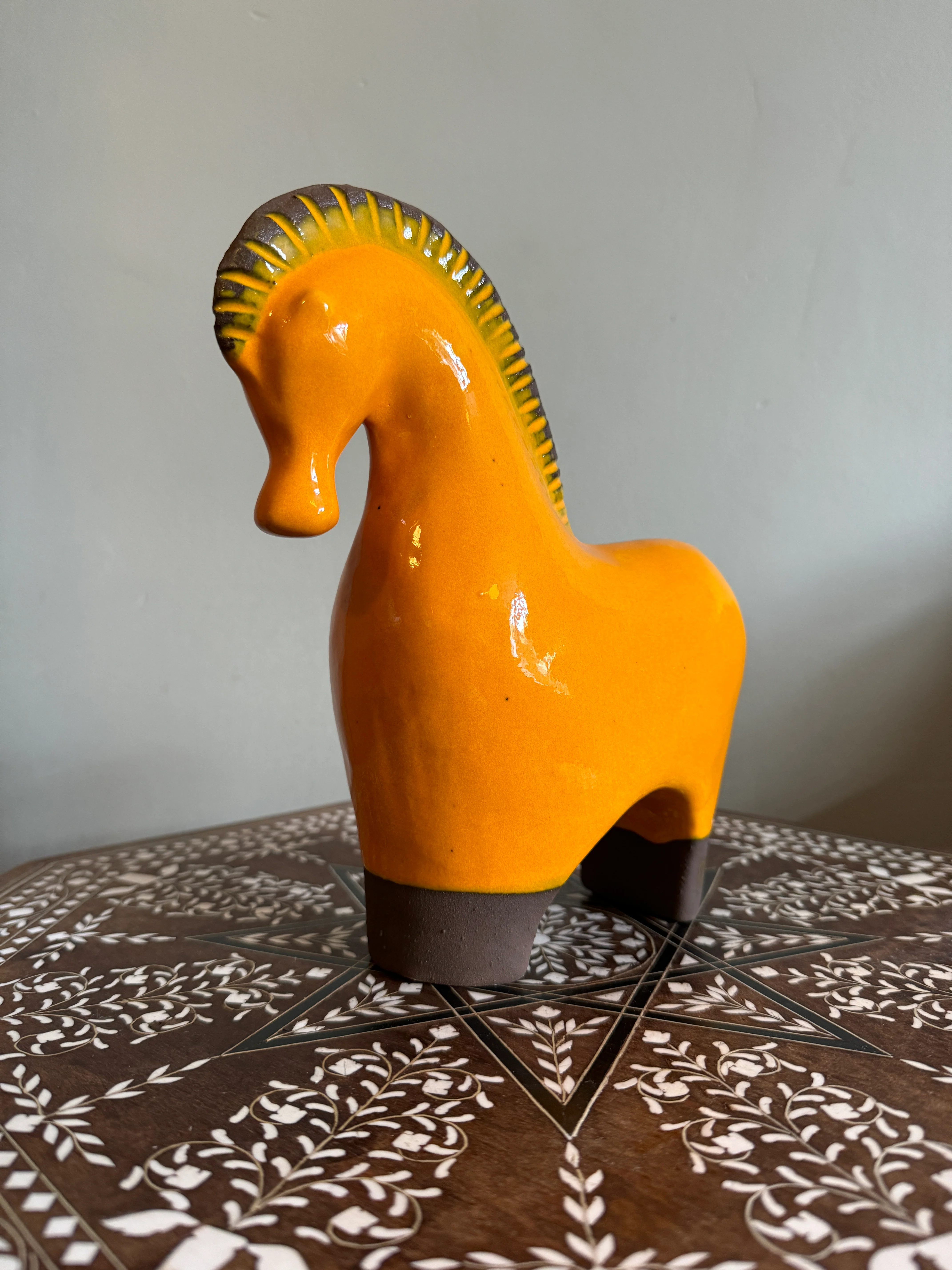 Ceramic Horses By Renowned Design Ceramicist Saliha Kartal - Image 2
