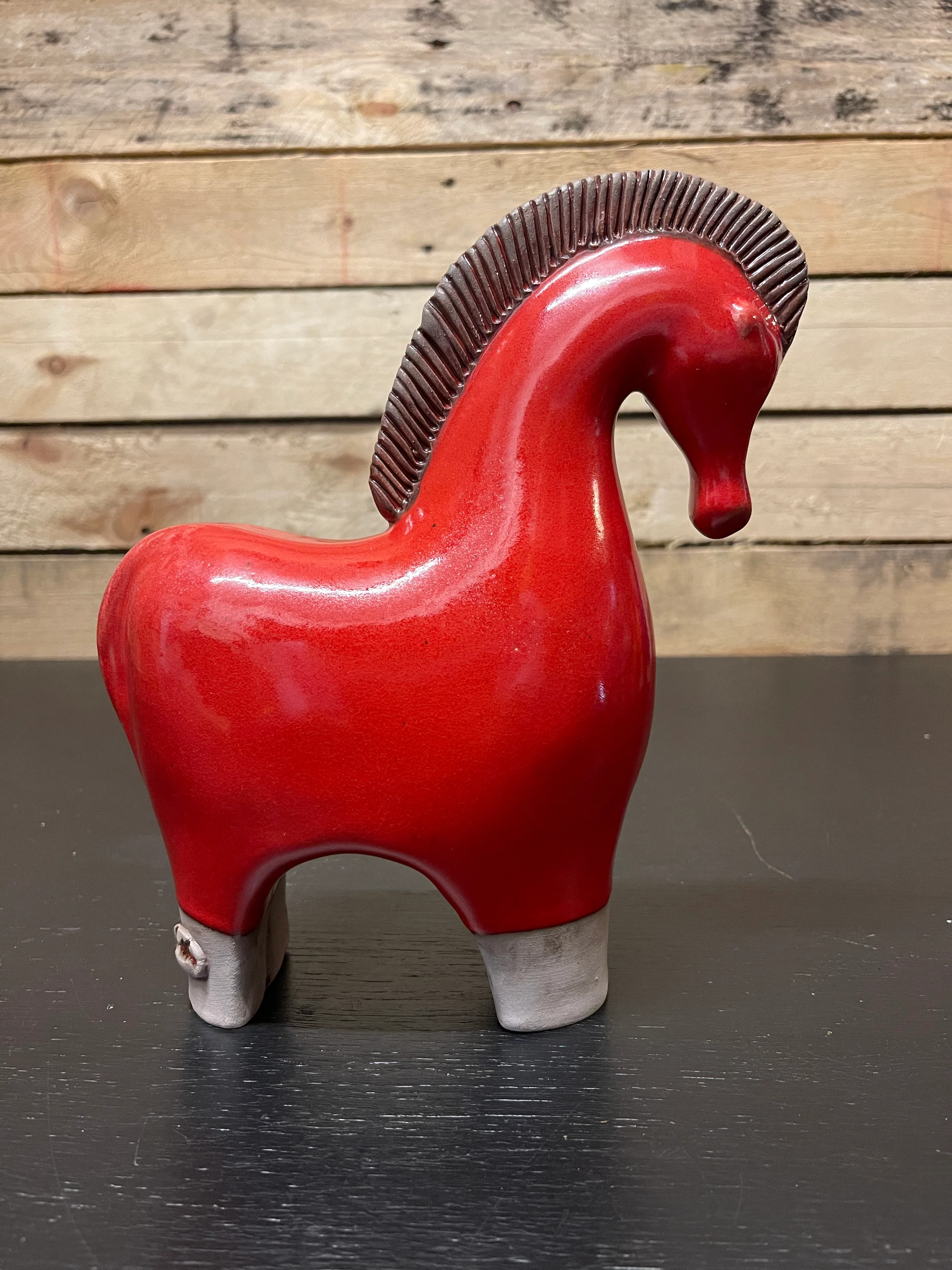 Ceramic Horses By Renowned Design Ceramicist Saliha Kartal - Image 4