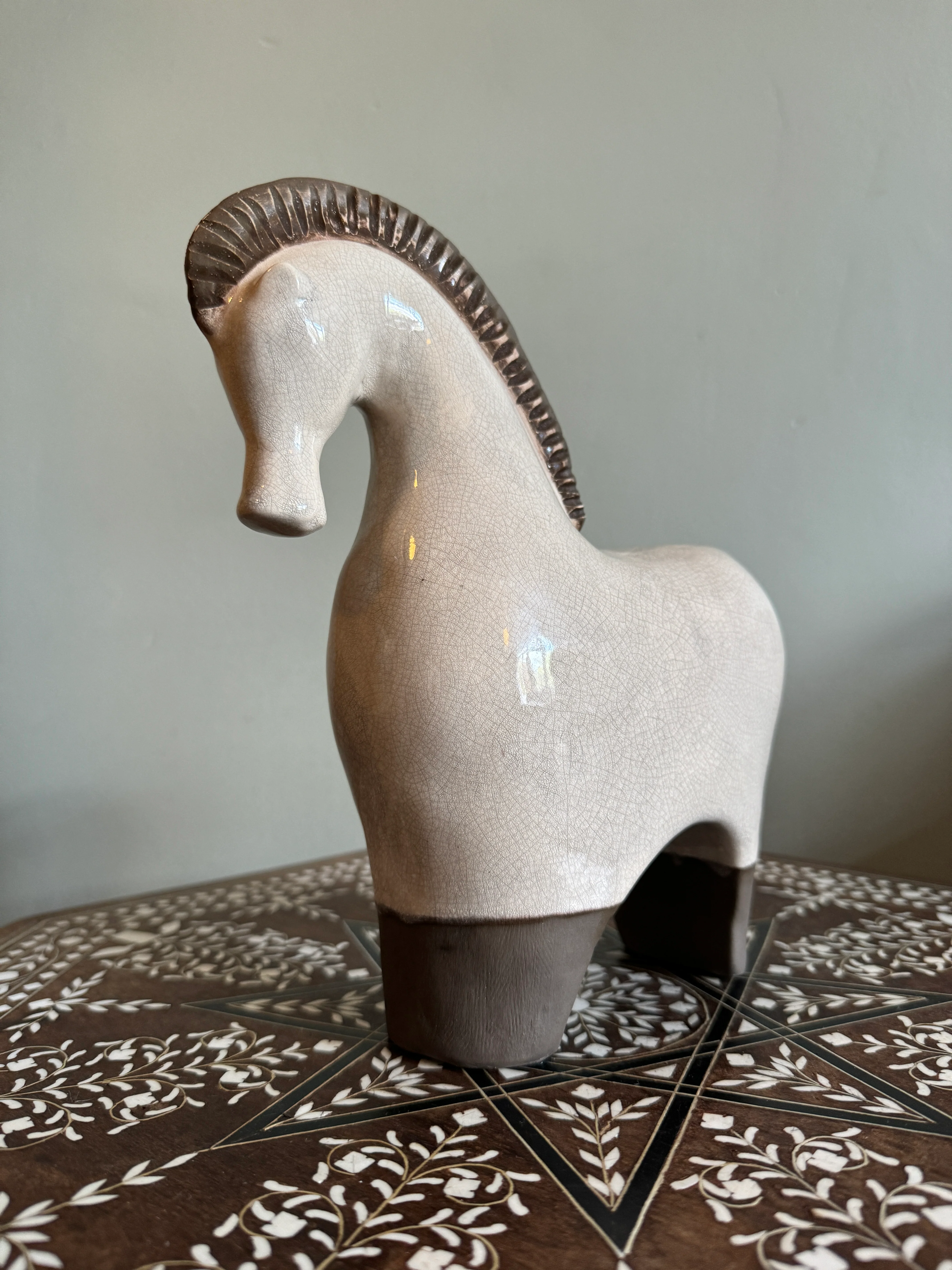 Ceramic Horses By Renowned Design Ceramicist Saliha Kartal - Image 2