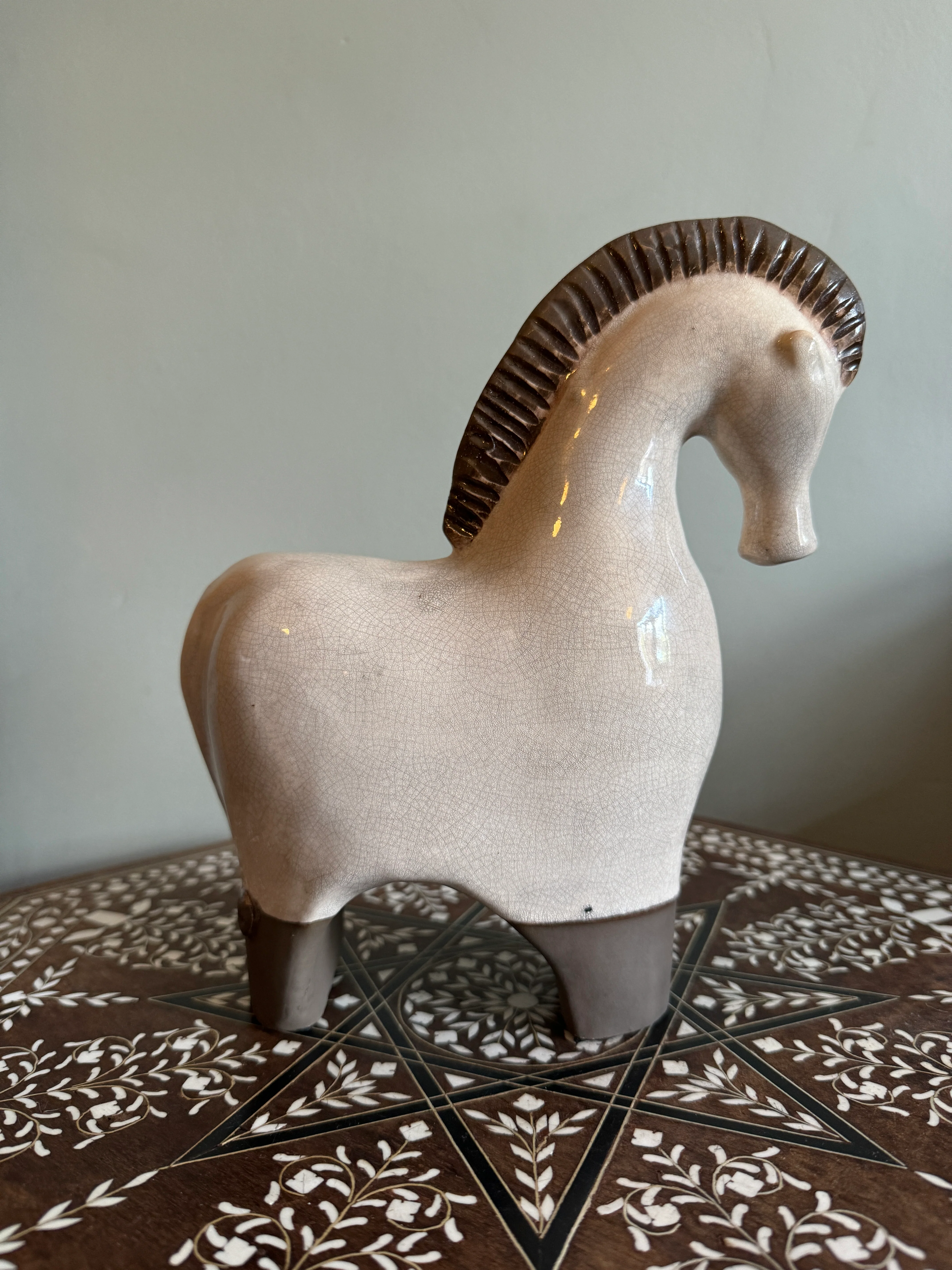 Ceramic Horses By Renowned Design Ceramicist Saliha Kartal - Image 5