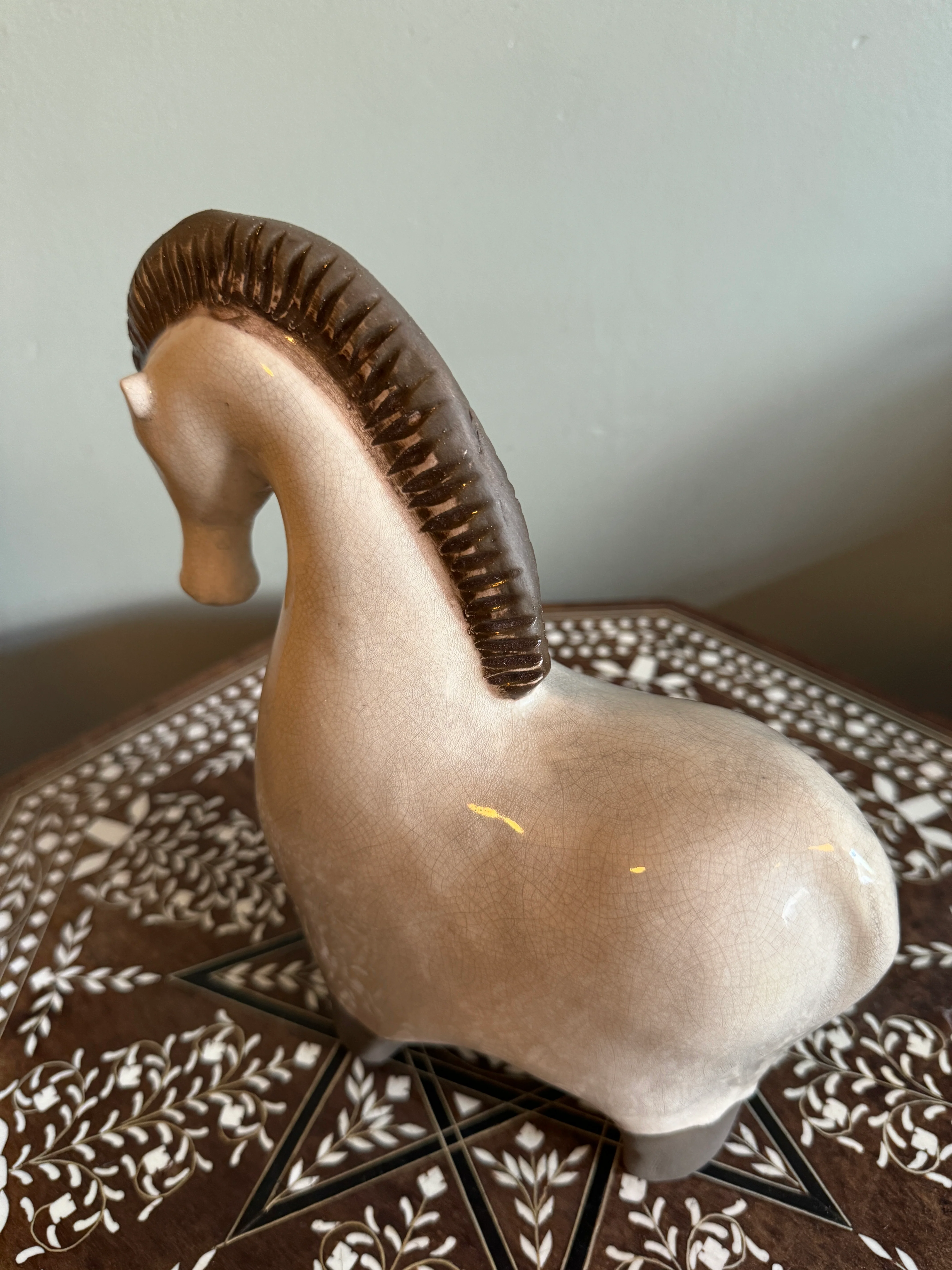 Ceramic Horses By Renowned Design Ceramicist Saliha Kartal - Image 6