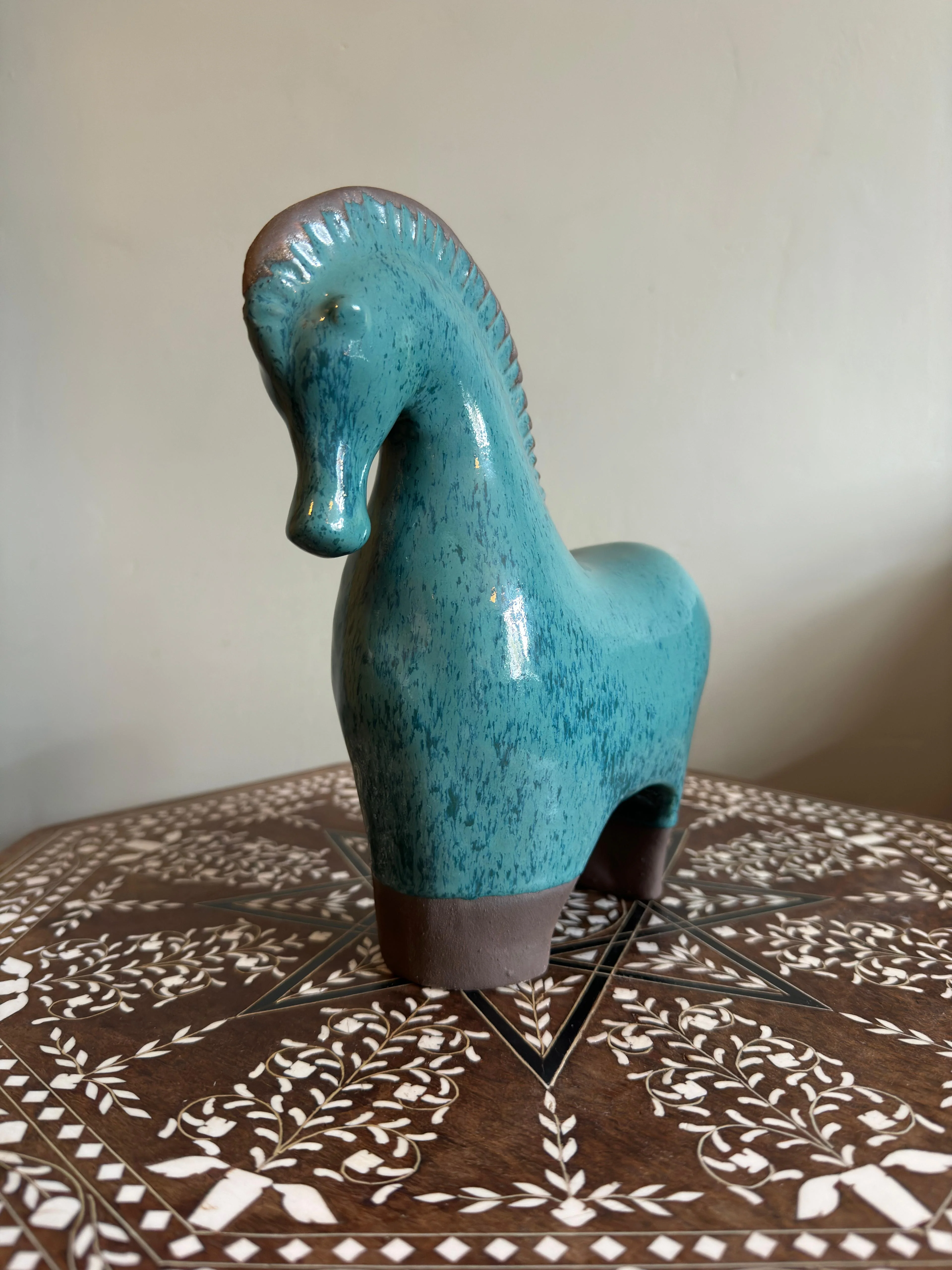 Ceramic Horses By Renowned Design Ceramicist Saliha Kartal - Image 2