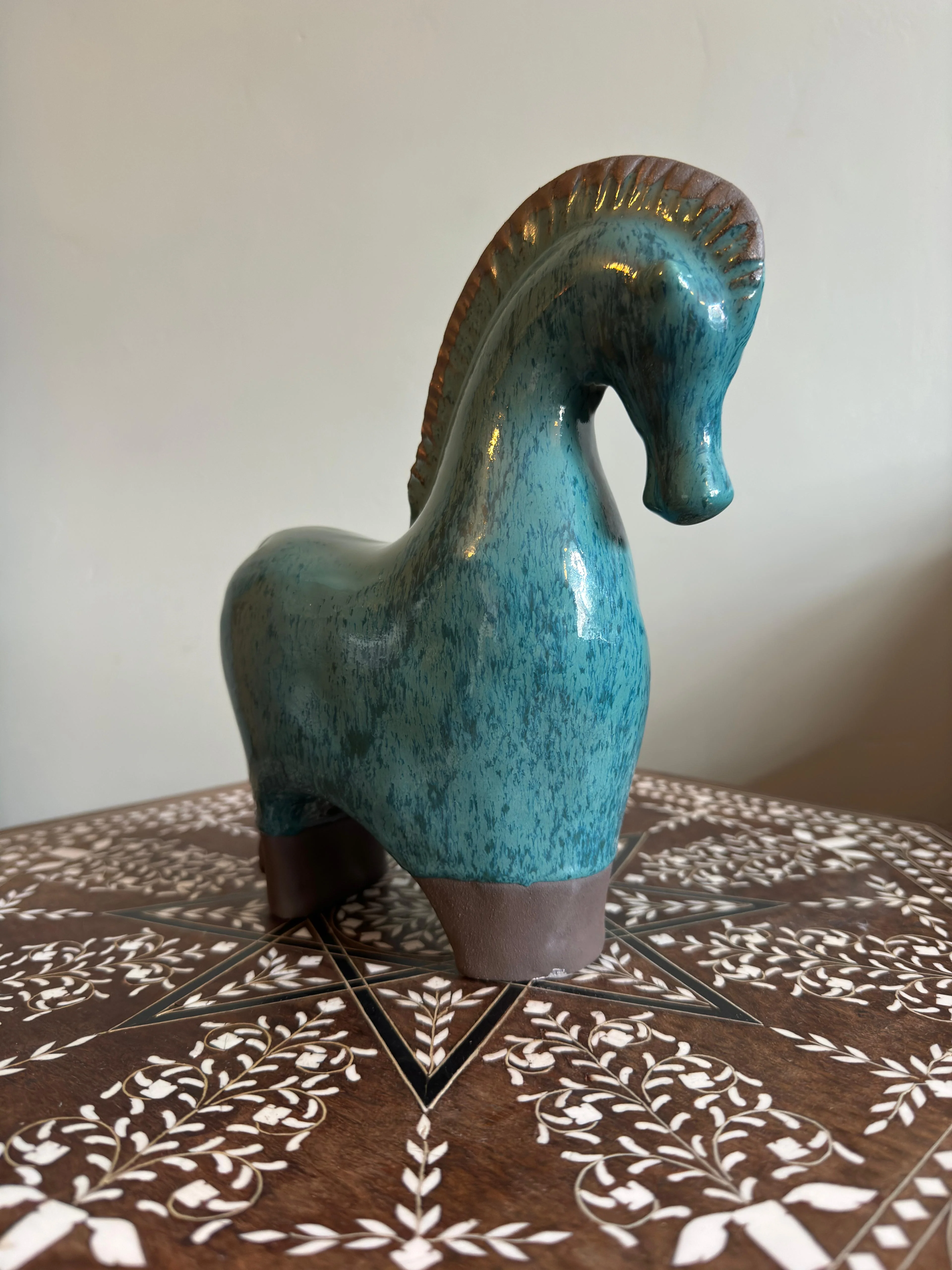 Ceramic Horses By Renowned Design Ceramicist Saliha Kartal - Image 4