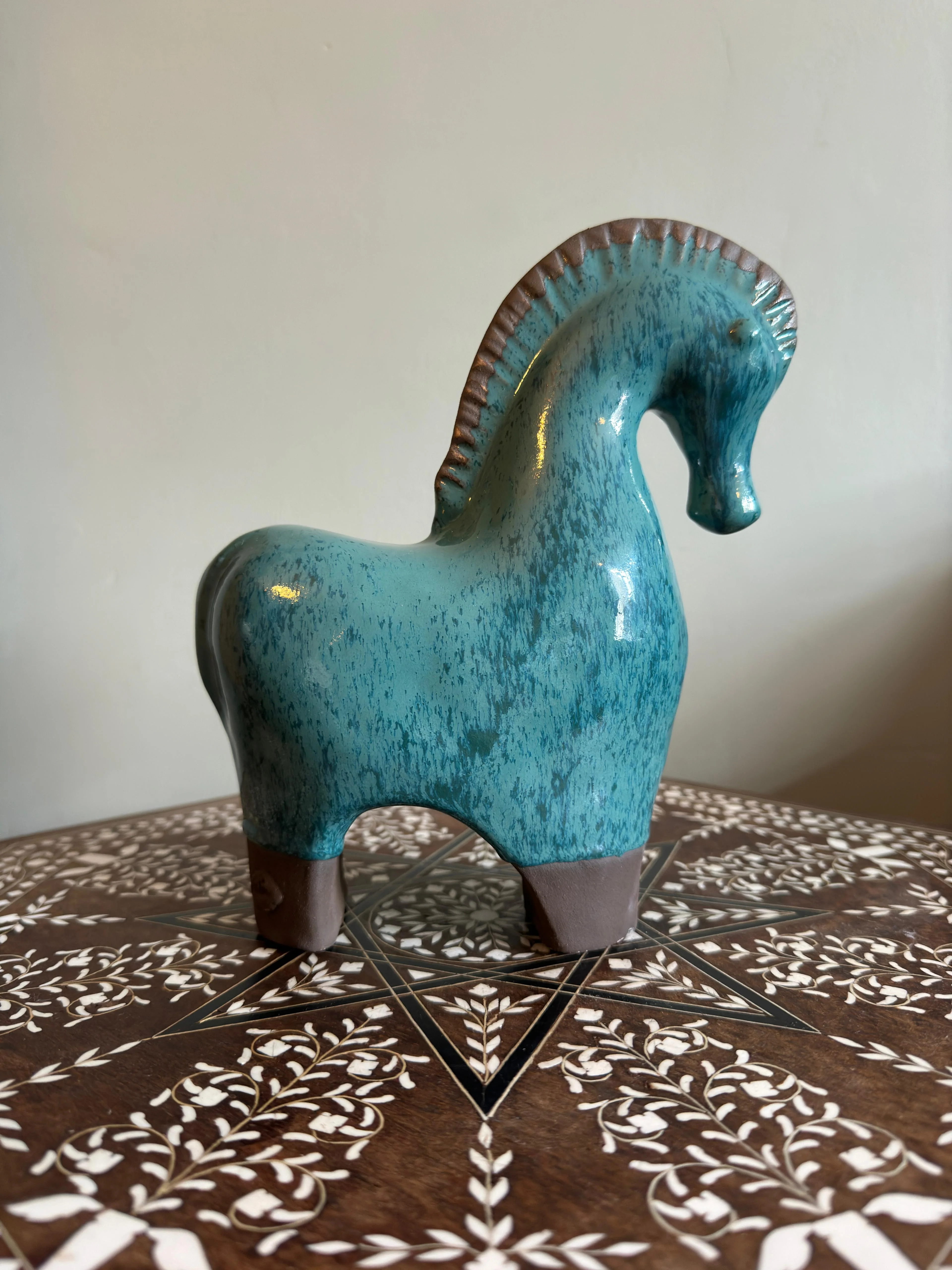 Ceramic Horses By Renowned Design Ceramicist Saliha Kartal - Image 5