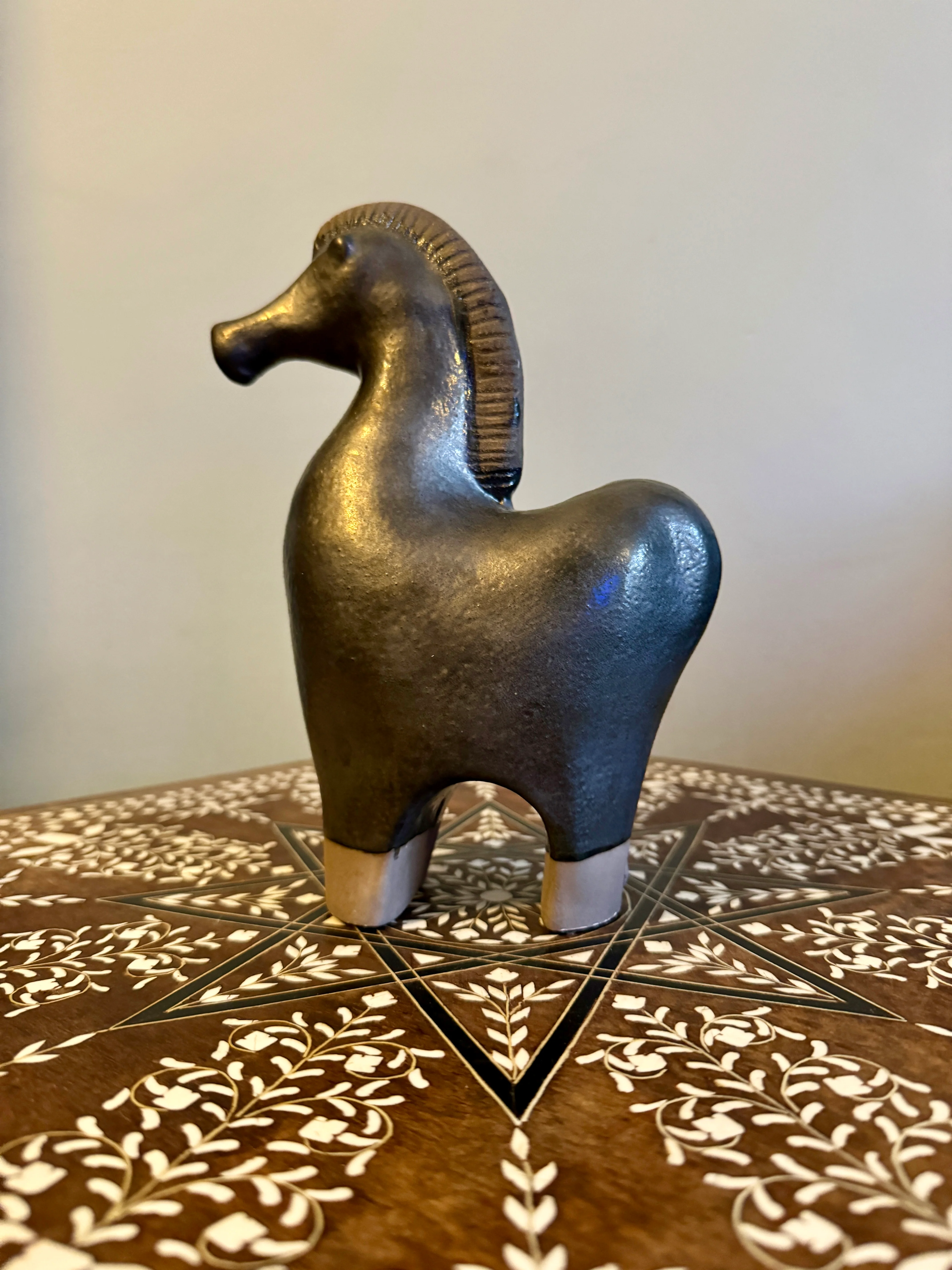 Ceramic Horses By Renowned Design Ceramicist Saliha Kartal