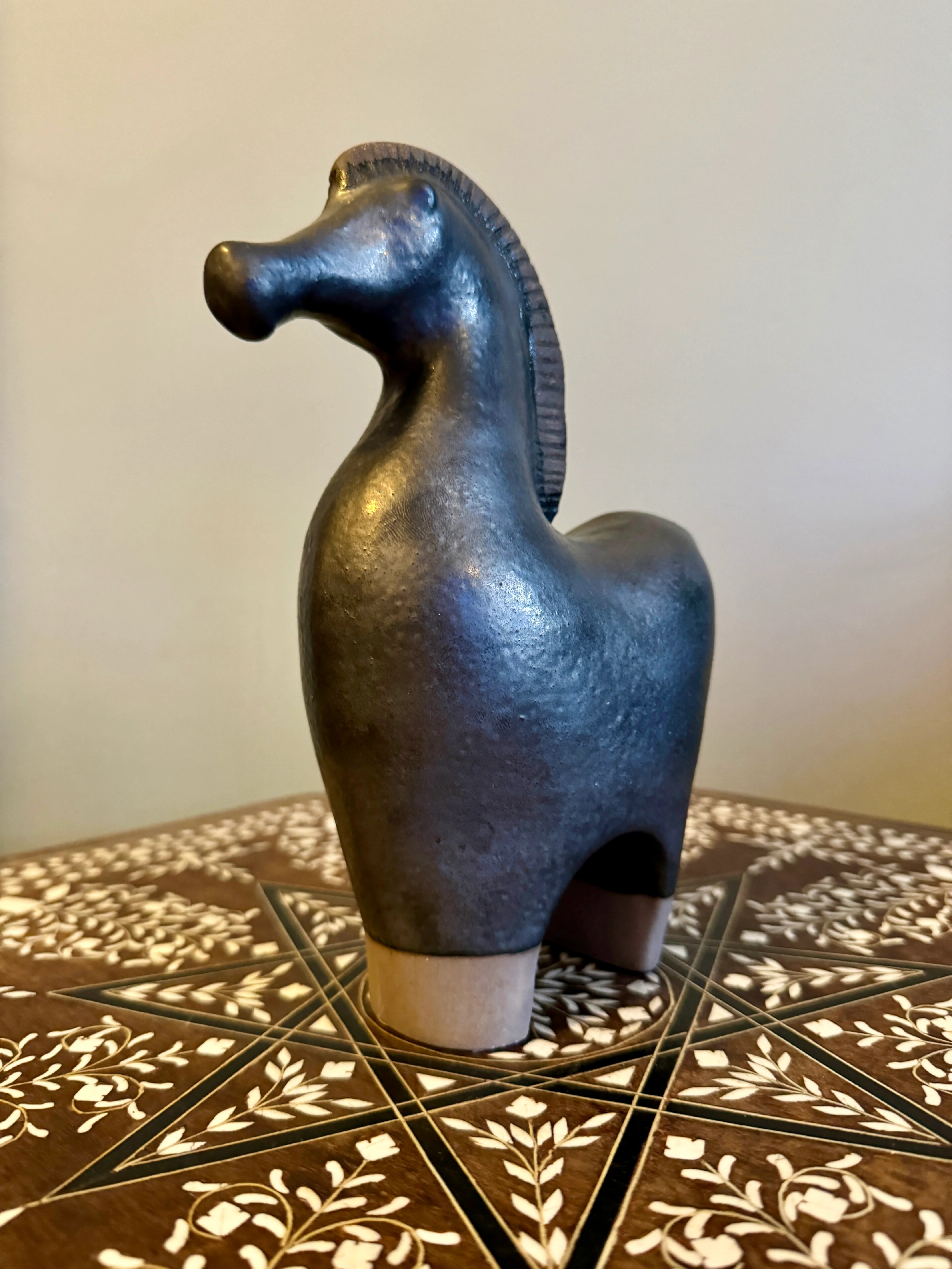 Ceramic Horses By Renowned Design Ceramicist Saliha Kartal - Image 2