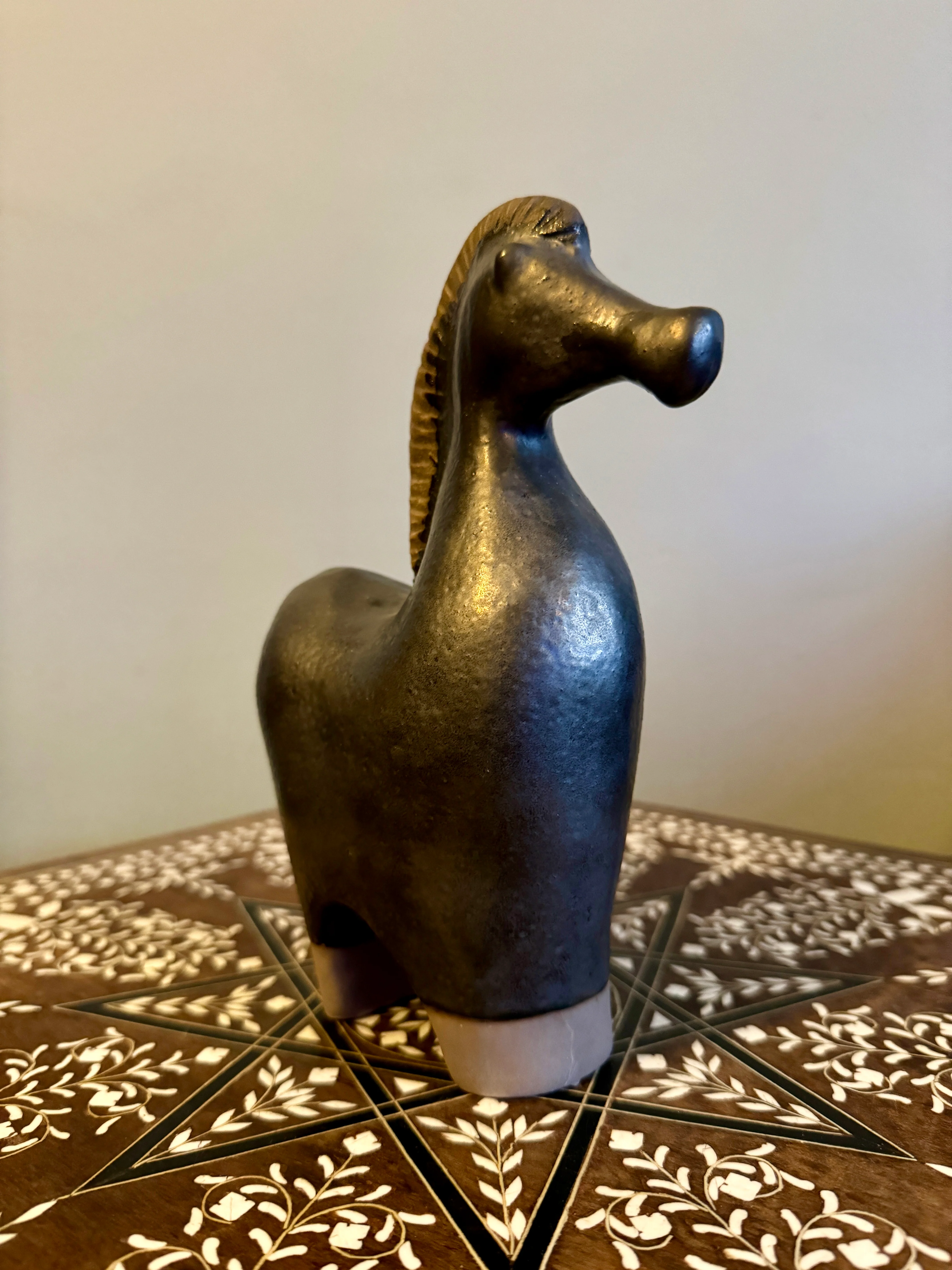 Ceramic Horses By Renowned Design Ceramicist Saliha Kartal - Image 4