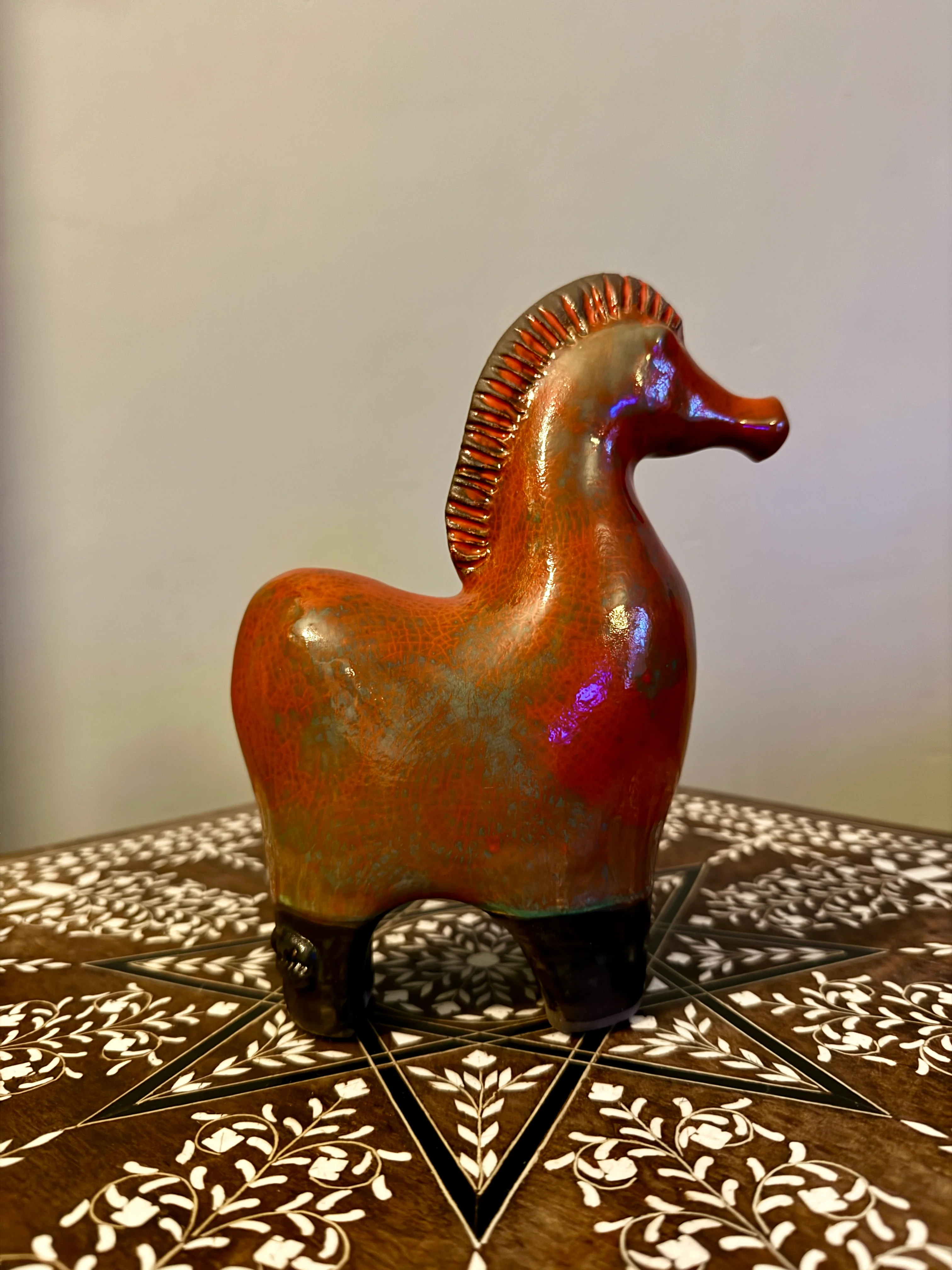Ceramic Horses By Renowned Design Ceramicist Saliha Kartal - Image 5