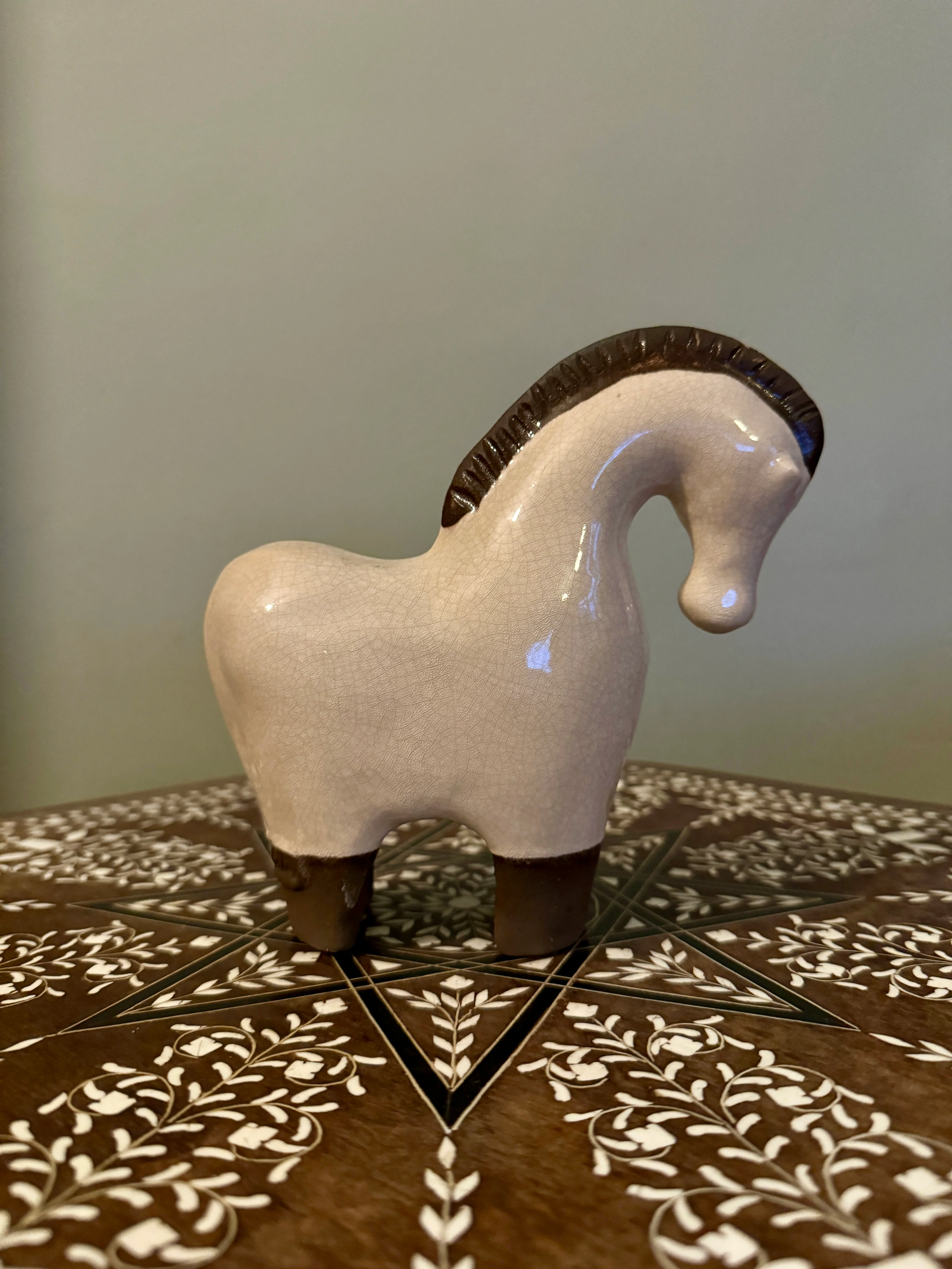 Ceramic Horses By Renowned Design Ceramicist Saliha Kartal