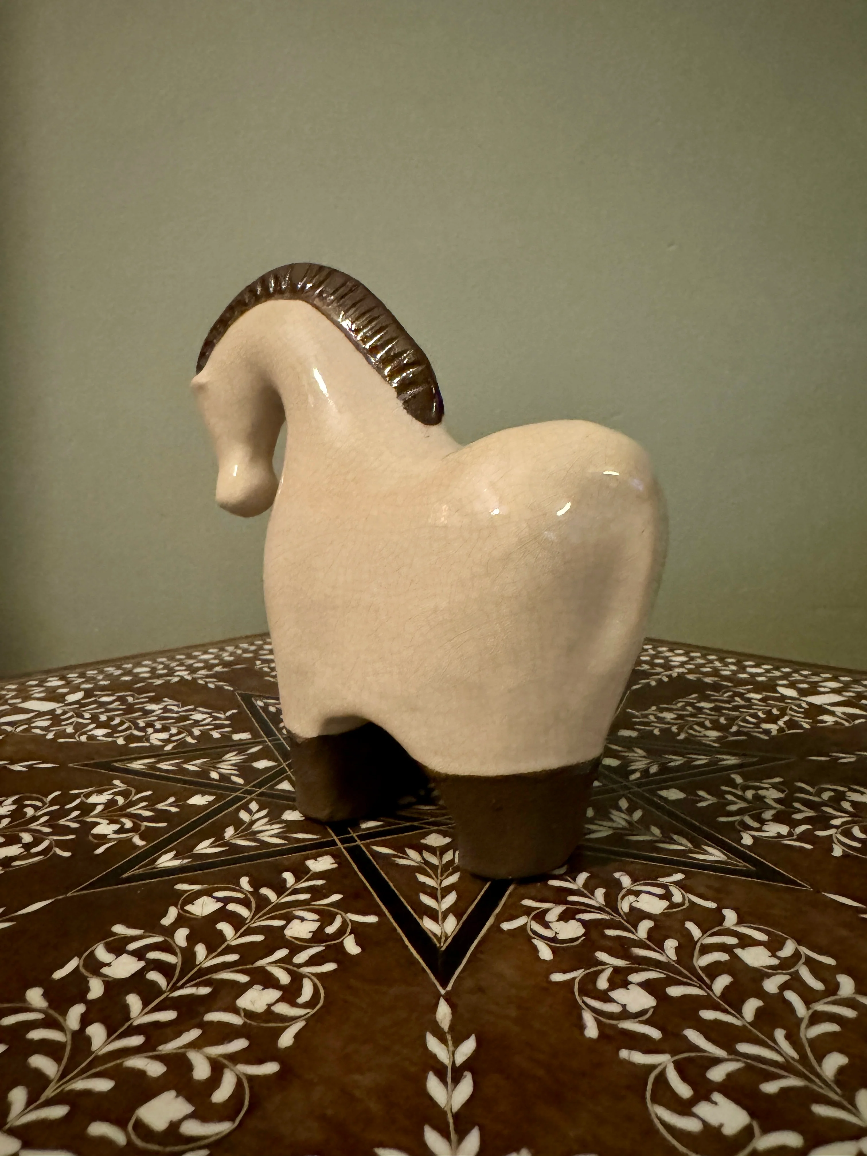 Ceramic Horses By Renowned Design Ceramicist Saliha Kartal - Image 7