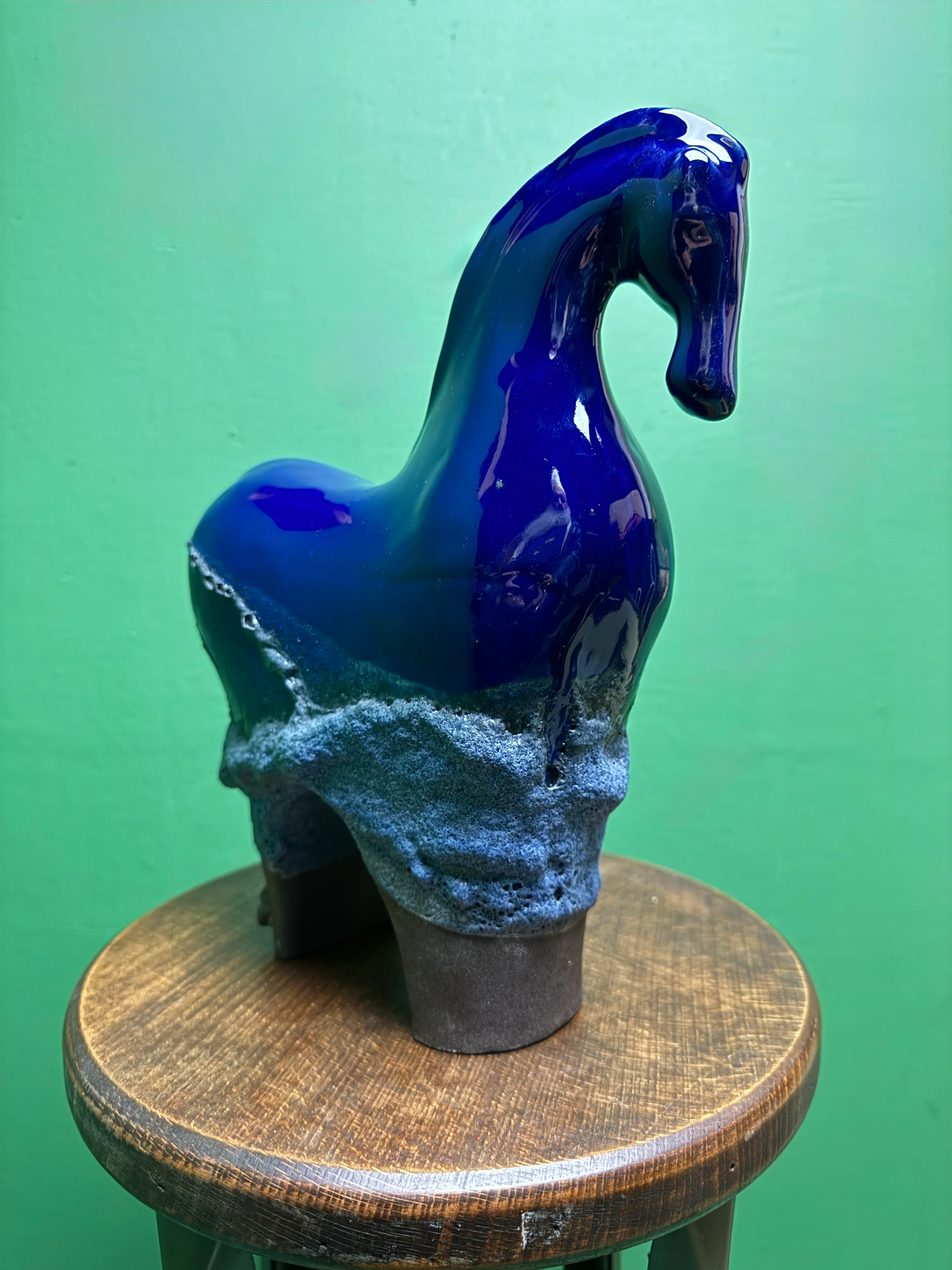 Ceramic Horses By Renowned Design Ceramicist Saliha Kartal - Image 6