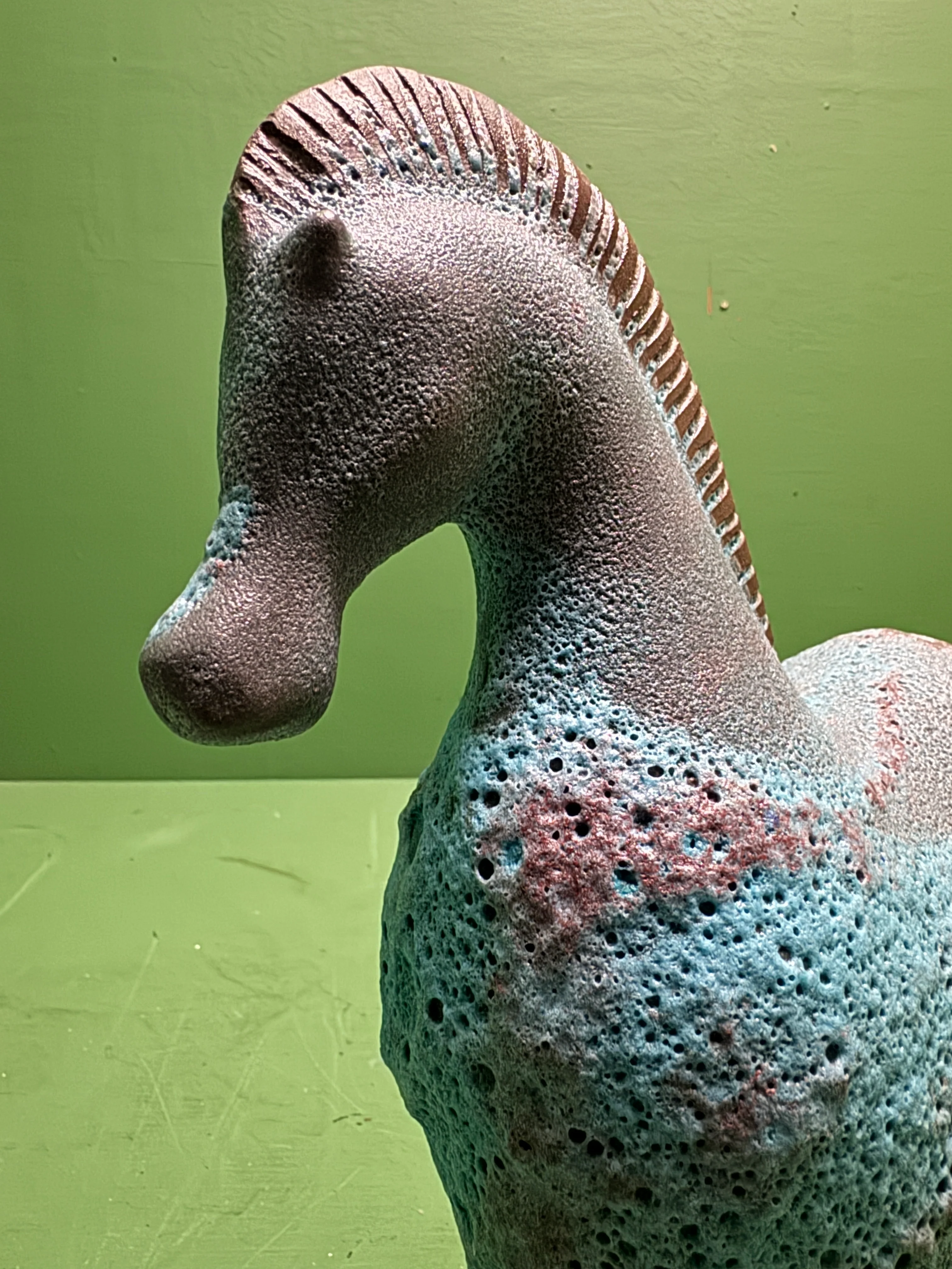 Ceramic Horses By Renowned Design Ceramicist Saliha Kartal - Image 3