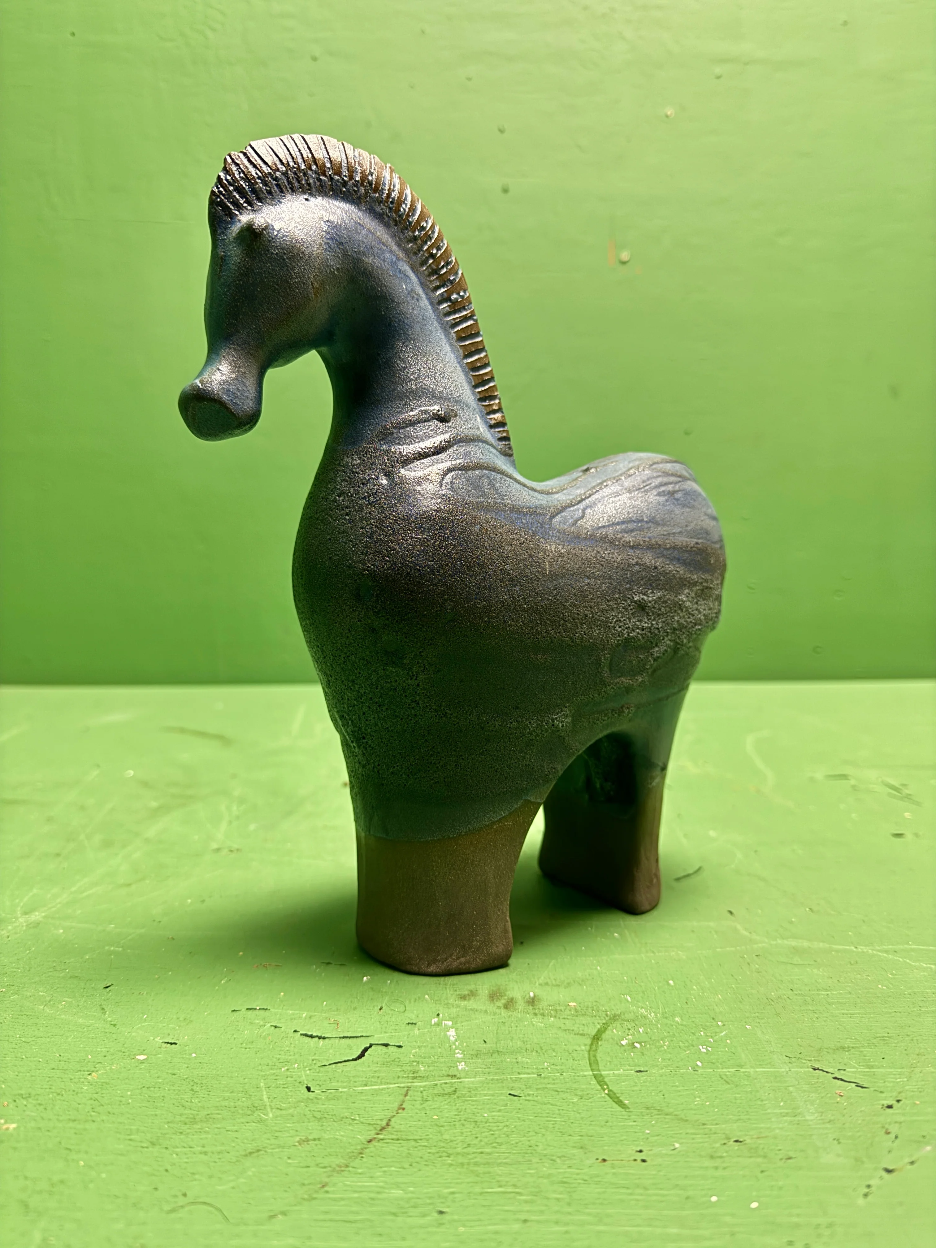 Ceramic Horses By Renowned Design Ceramicist Saliha Kartal - Image 2