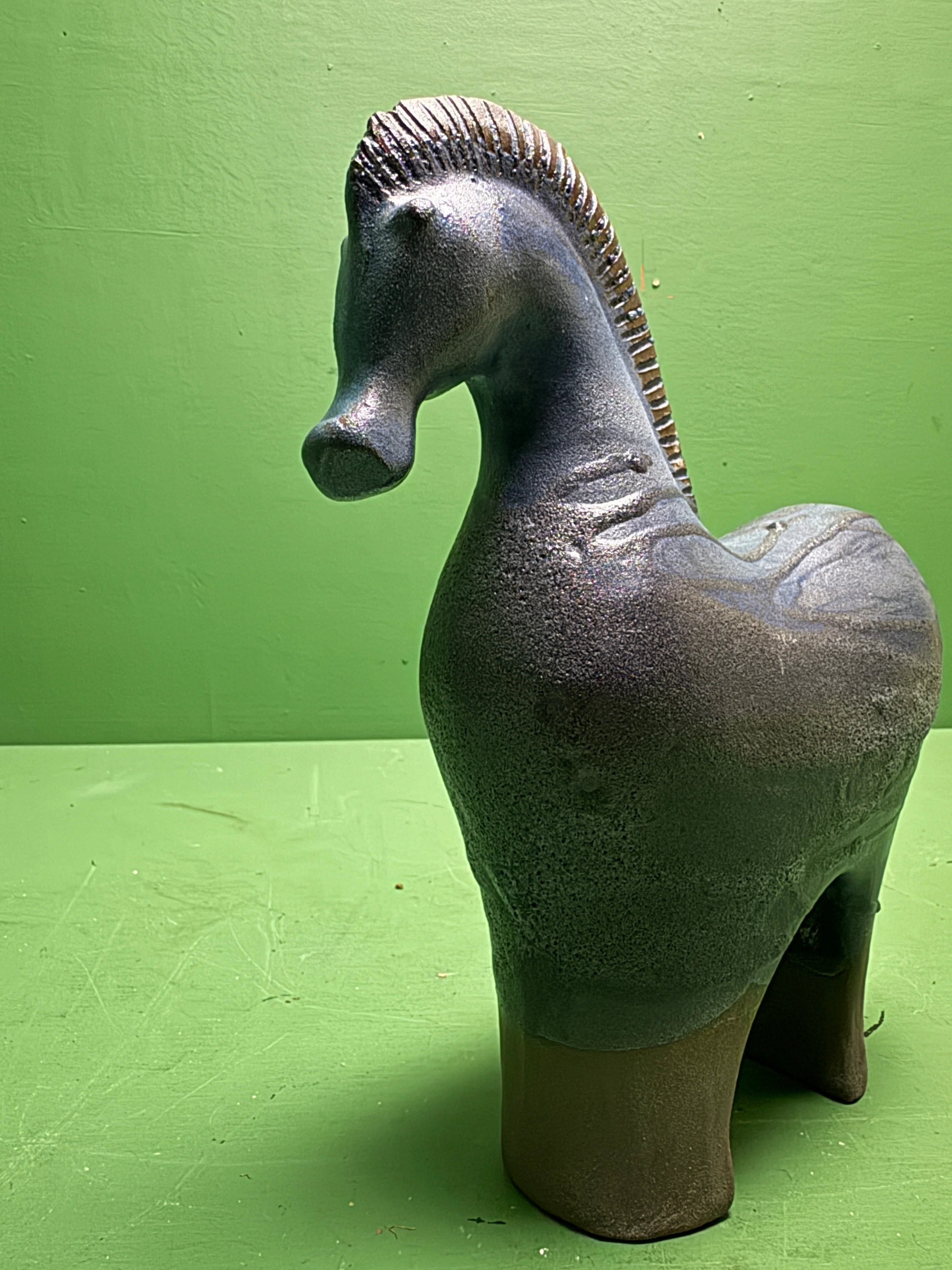 Ceramic Horses By Renowned Design Ceramicist Saliha Kartal - Image 4