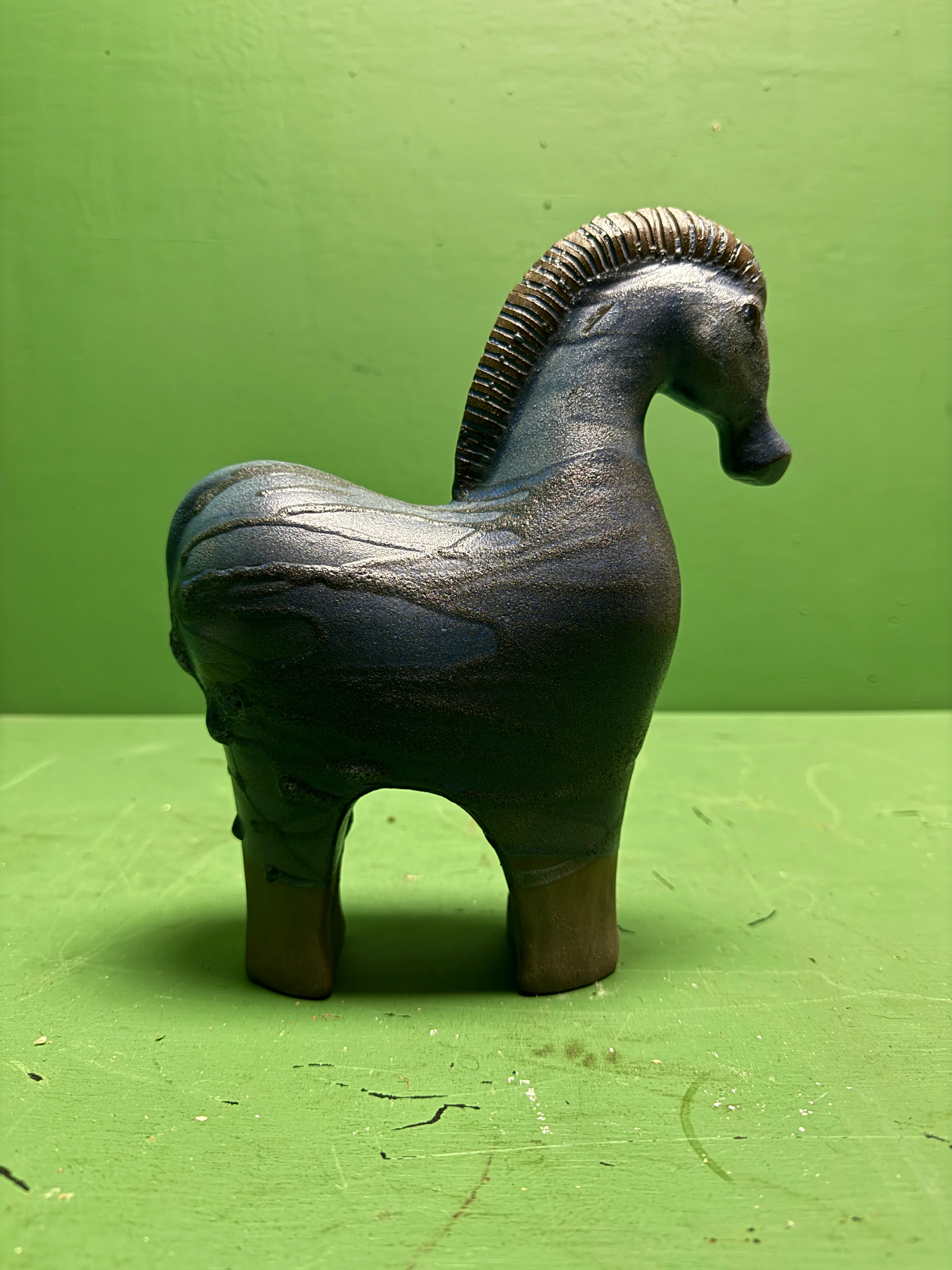 Ceramic Horses By Renowned Design Ceramicist Saliha Kartal - Image 7