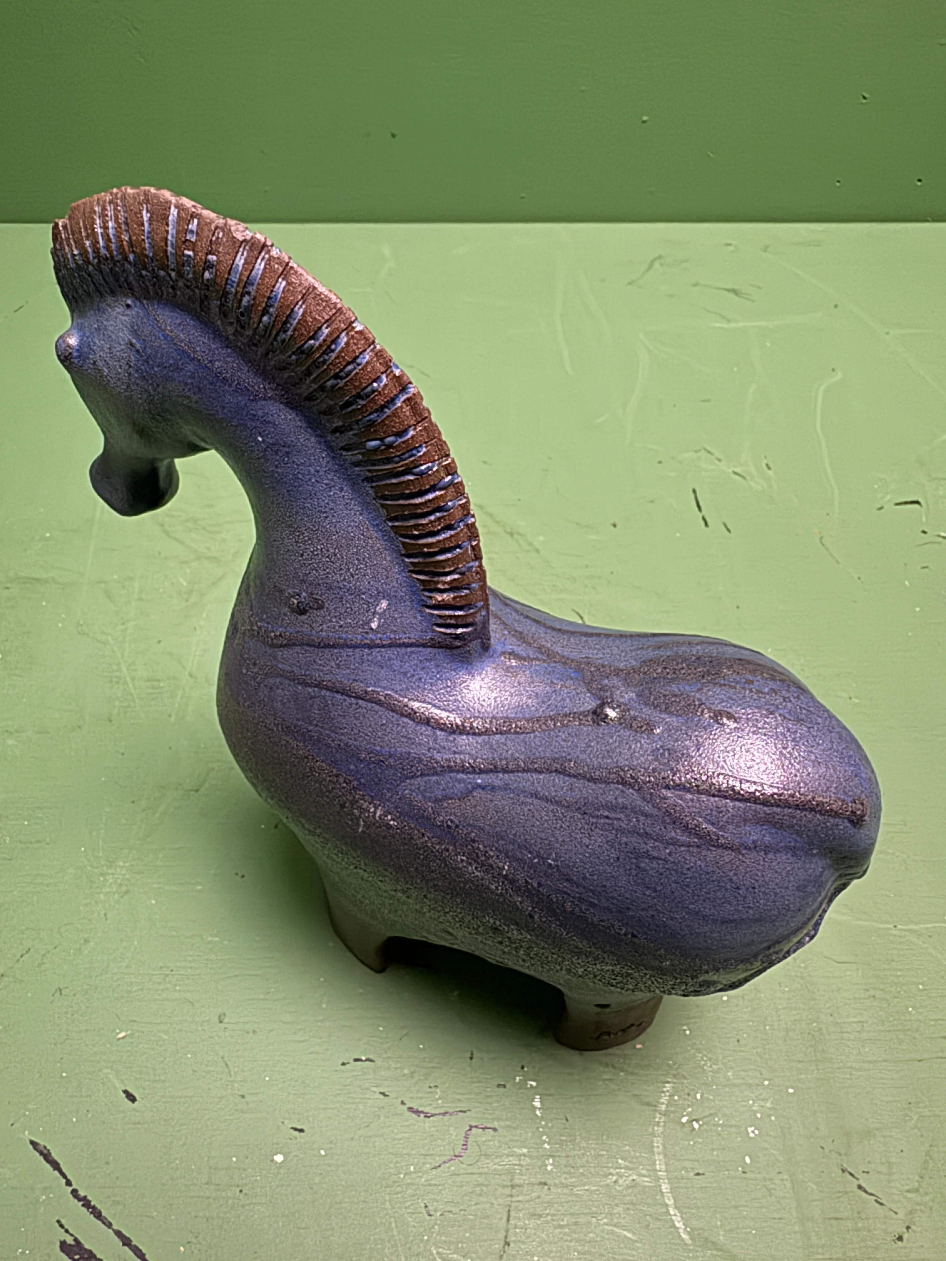 Ceramic Horses By Renowned Design Ceramicist Saliha Kartal - Image 9