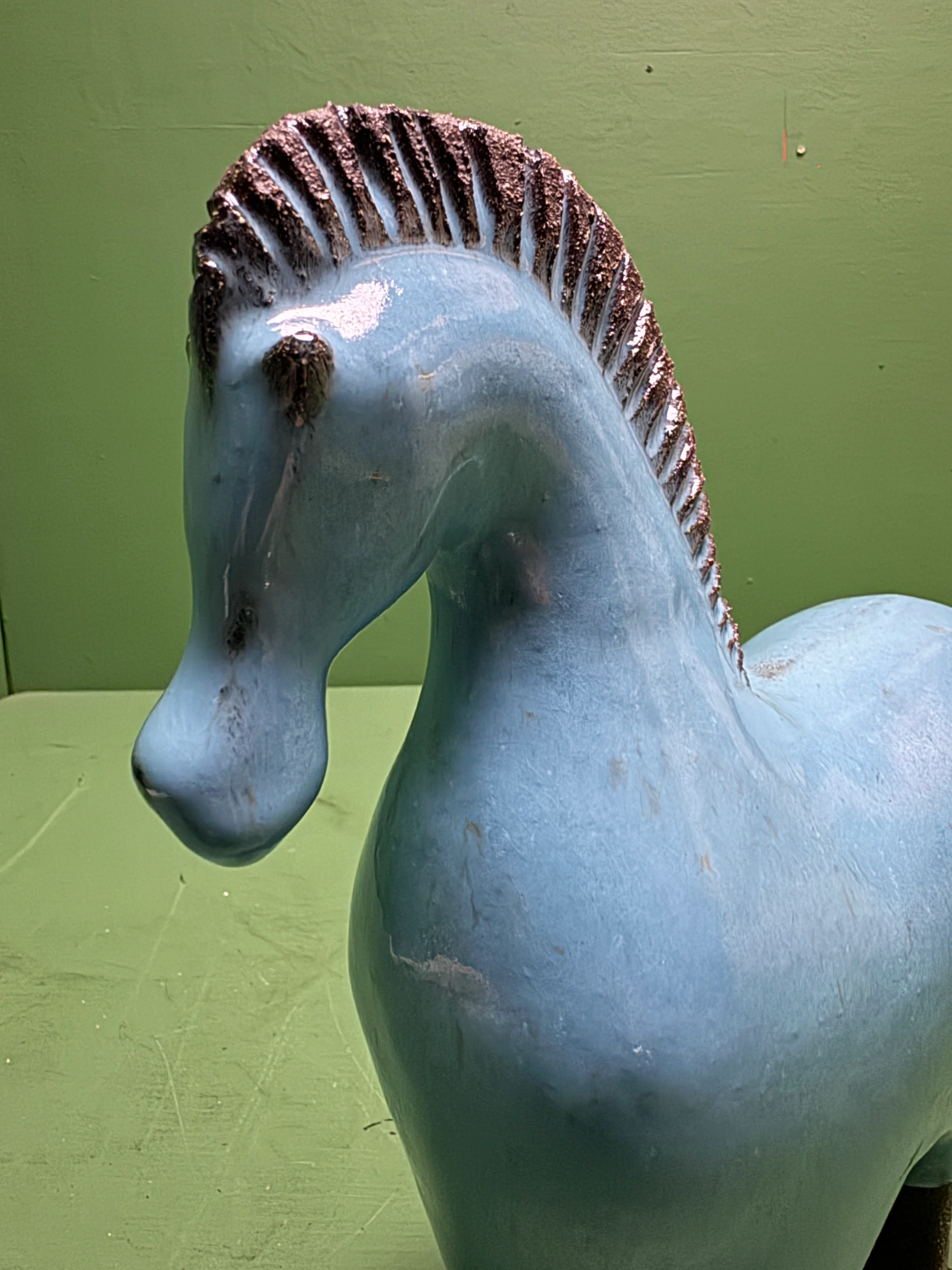Ceramic Horses By Renowned Design Ceramicist Saliha Kartal - Image 3