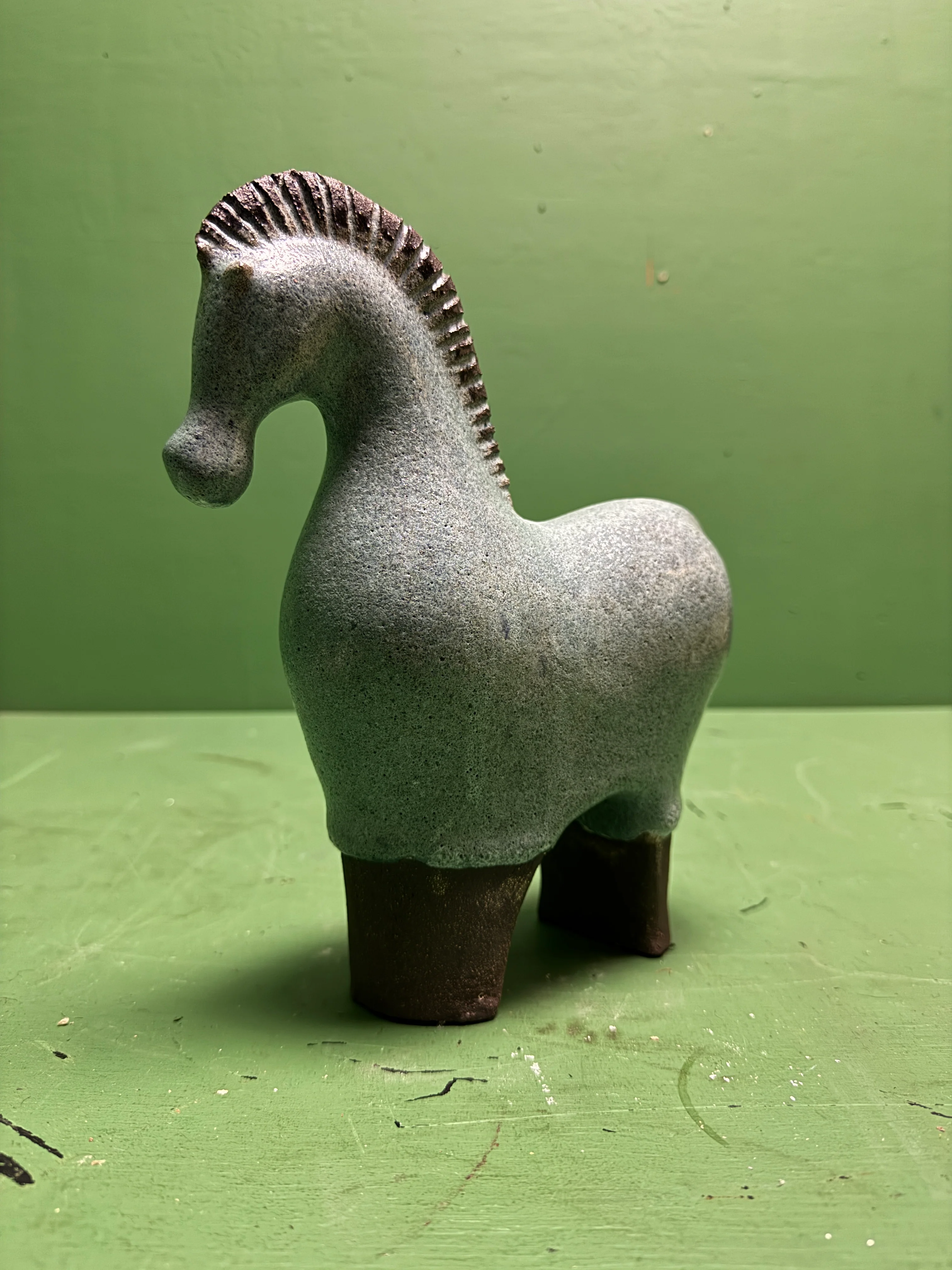 Ceramic Horses By Renowned Design Ceramicist Saliha Kartal - Image 2