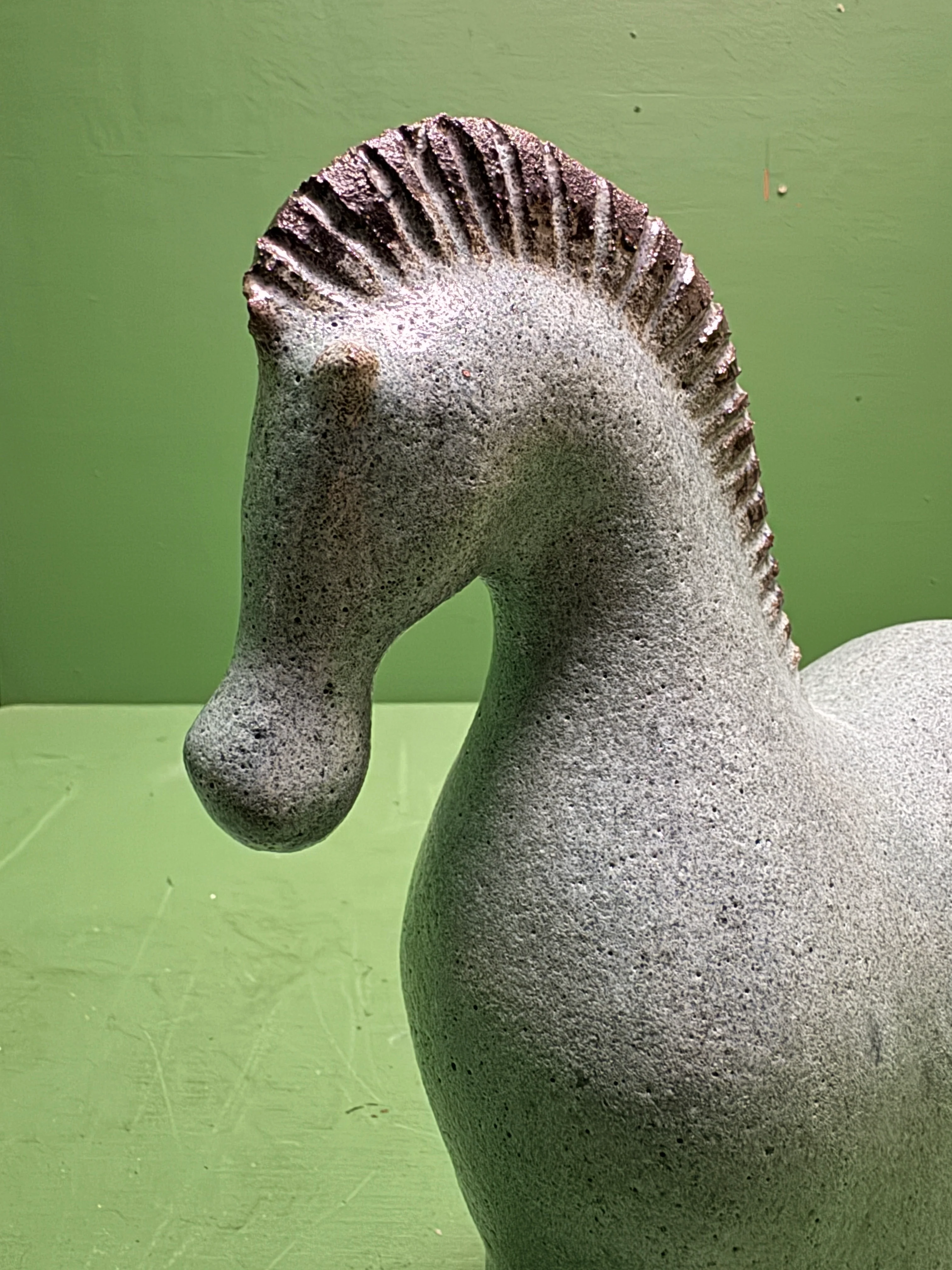 Ceramic Horses By Renowned Design Ceramicist Saliha Kartal - Image 3