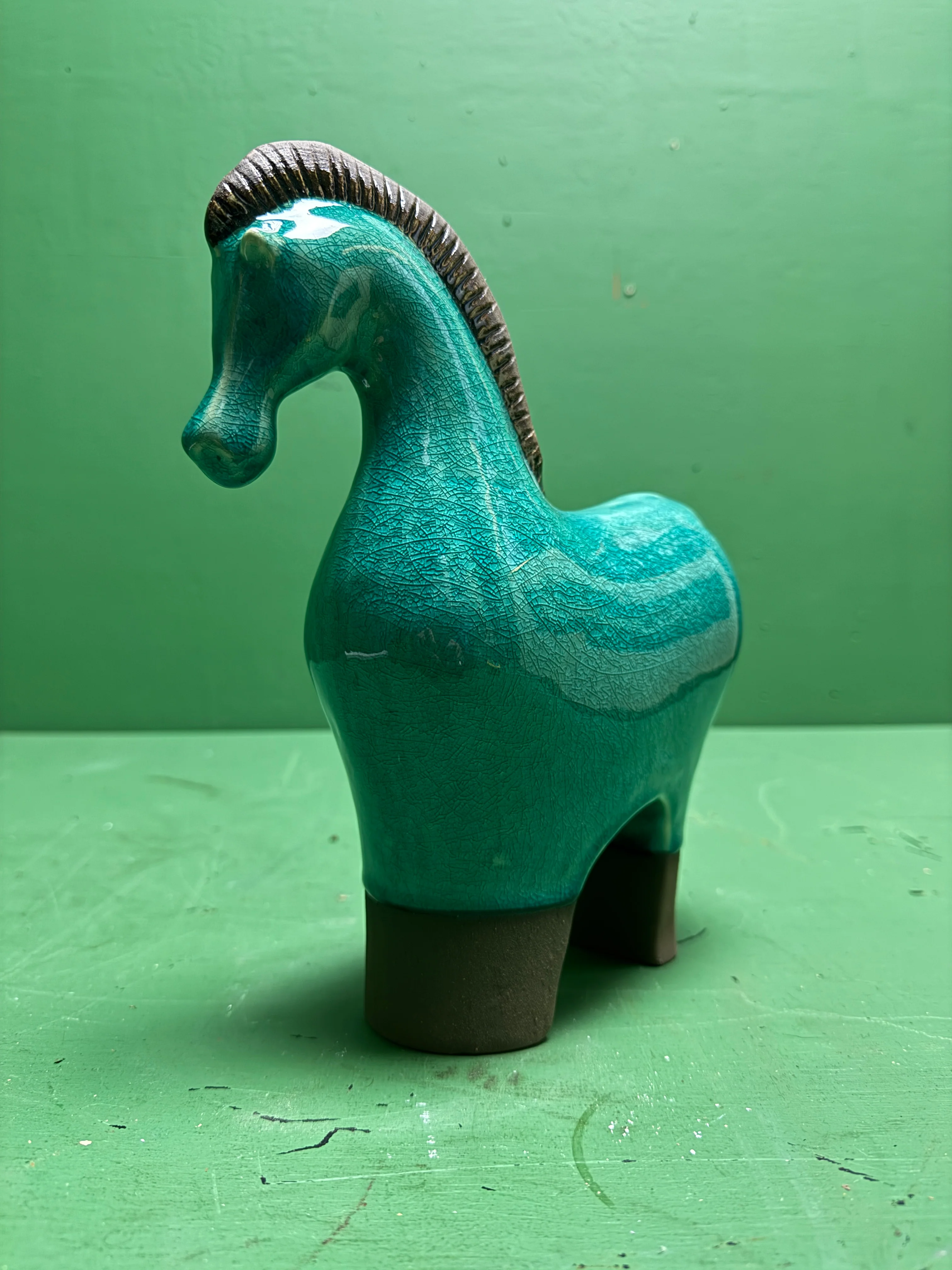 Ceramic Horses By Renowned Design Ceramicist Saliha Kartal - Image 2