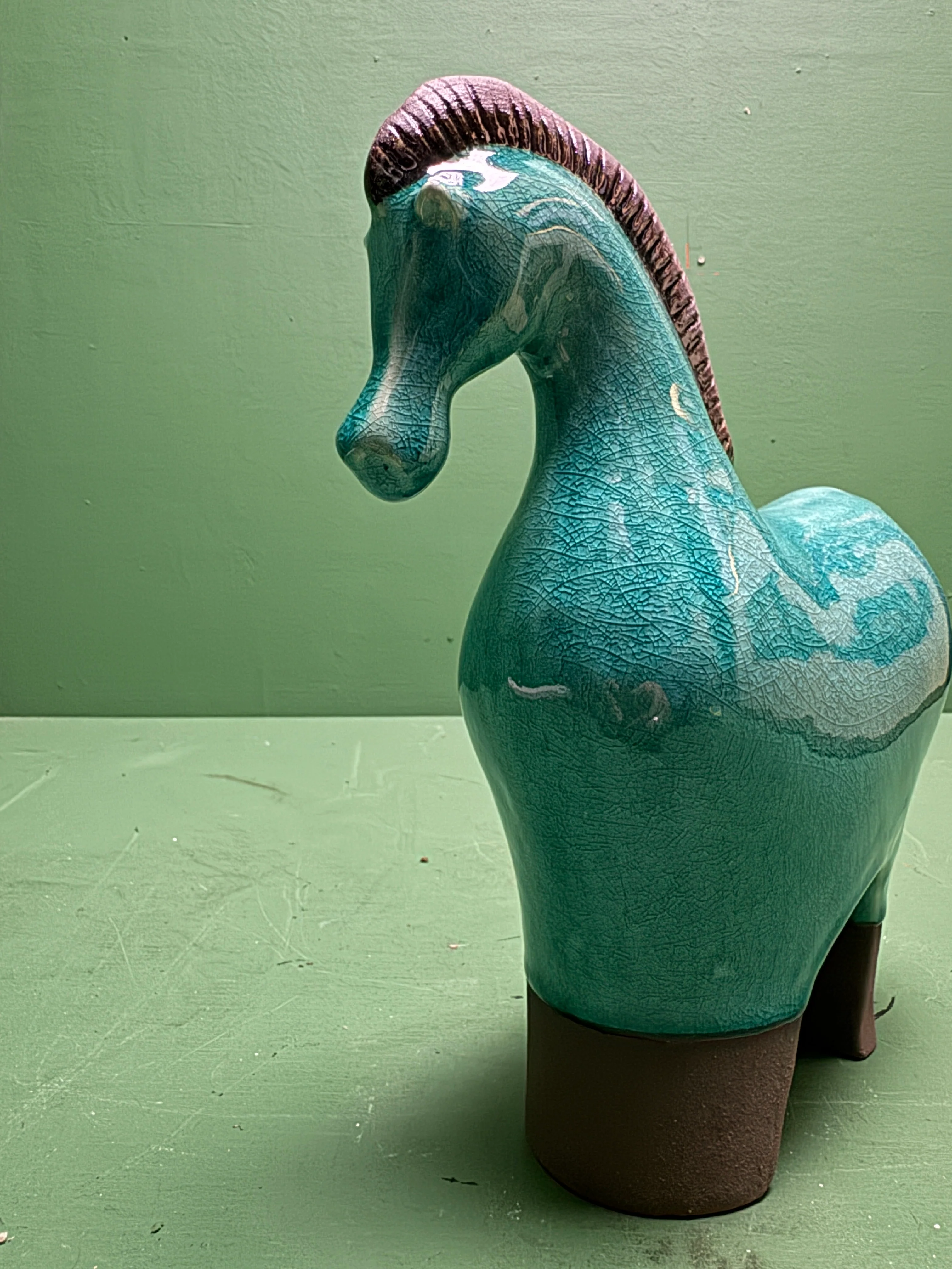 Ceramic Horses By Renowned Design Ceramicist Saliha Kartal - Image 3