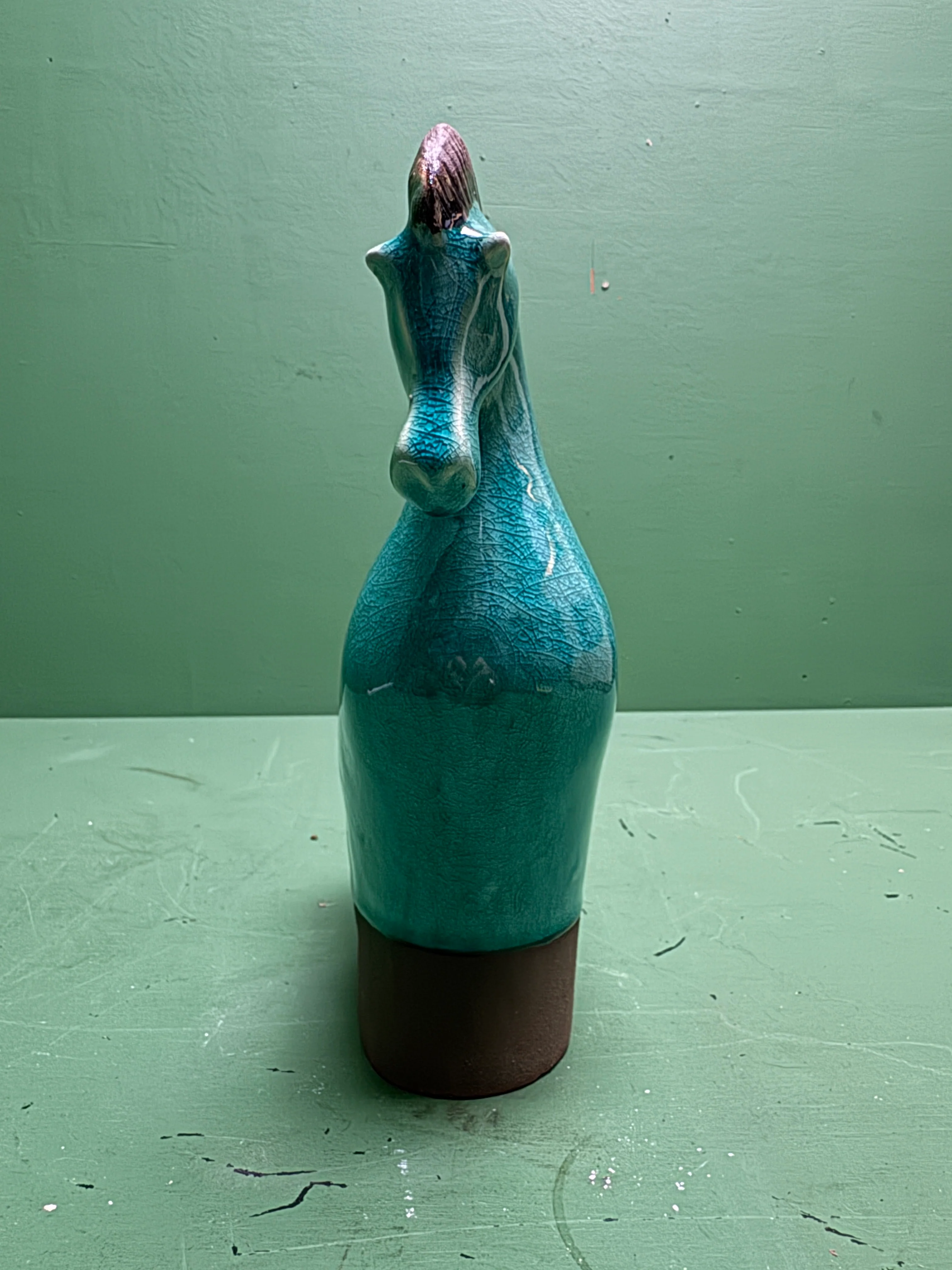 Ceramic Horses By Renowned Design Ceramicist Saliha Kartal - Image 5