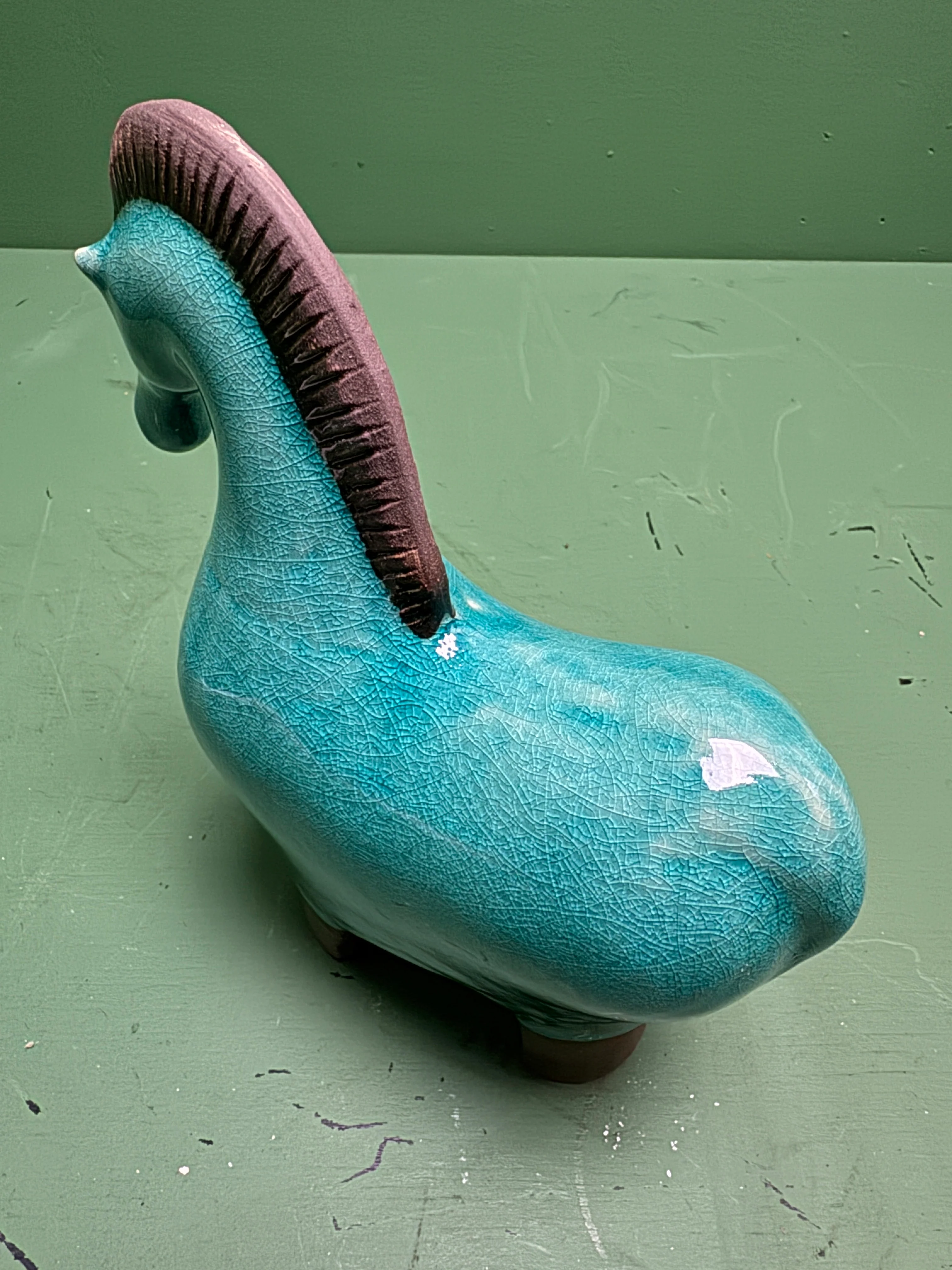 Ceramic Horses By Renowned Design Ceramicist Saliha Kartal - Image 9