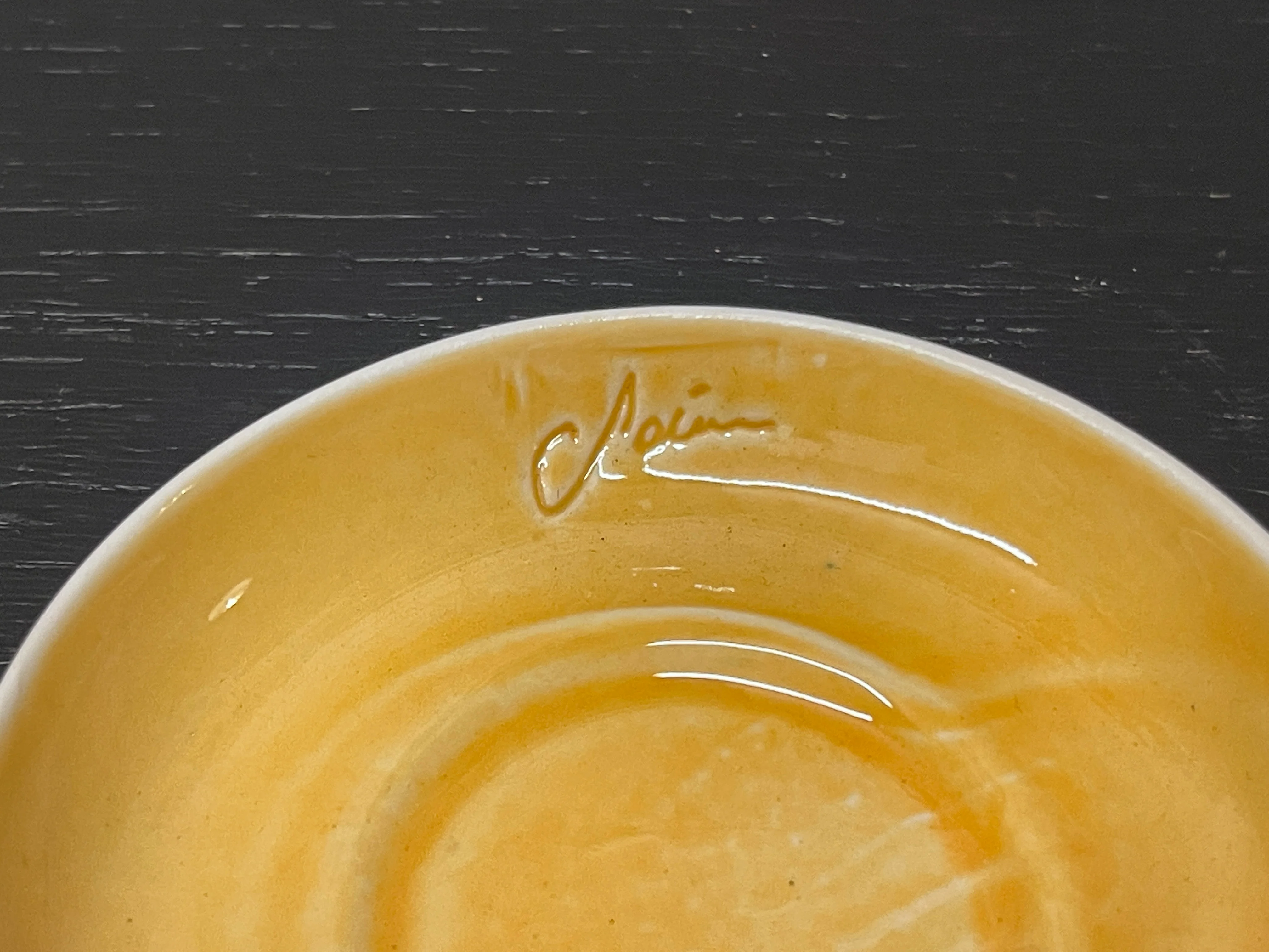 Hand Made Turkish Coffee / Espresso Cups By Renowned Design Ceramicist Saliha Kartal - Image 10