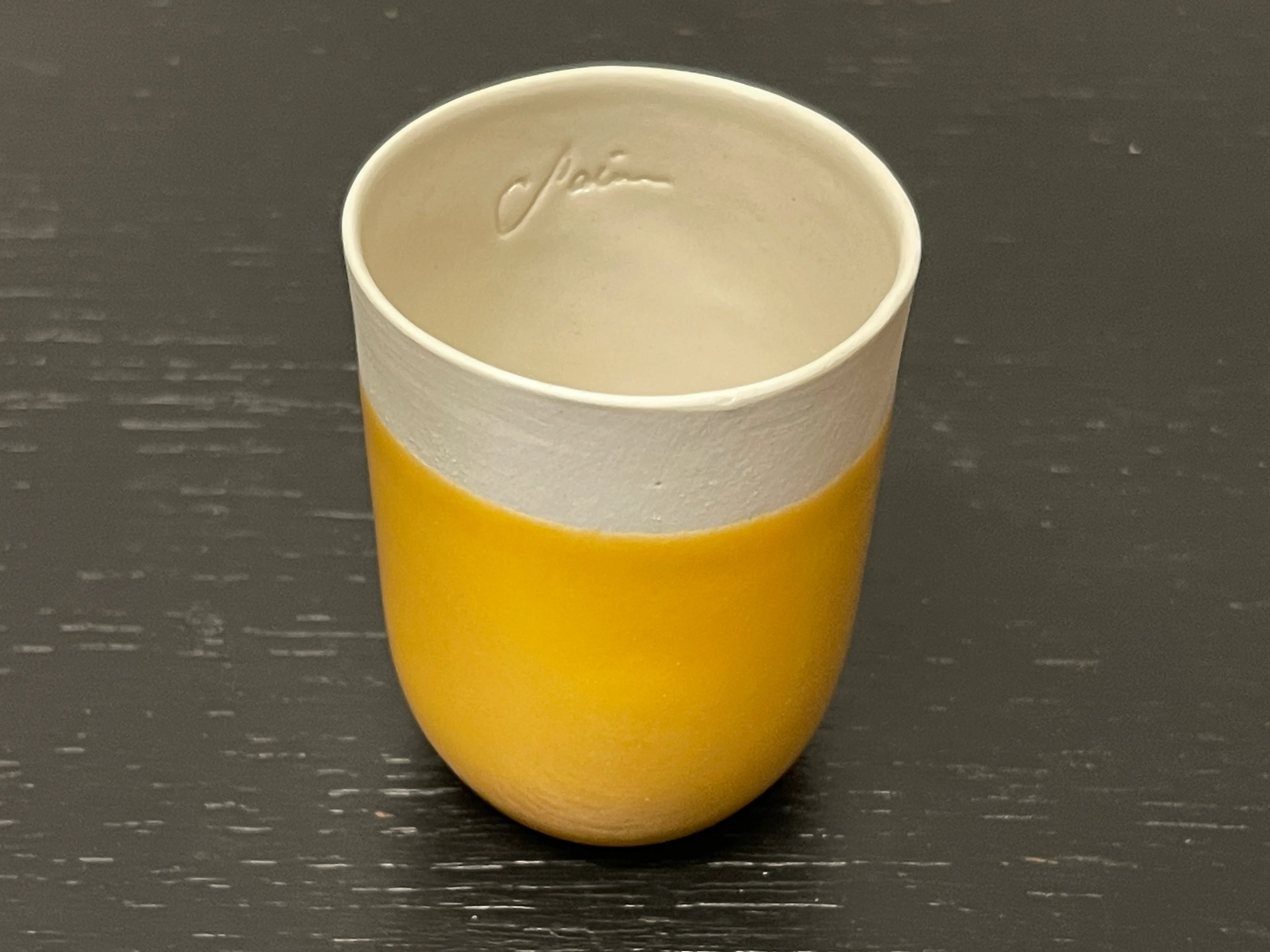 Hand Made Turkish Coffee / Espresso Cups By Renowned Design Ceramicist Saliha Kartal - Image 8