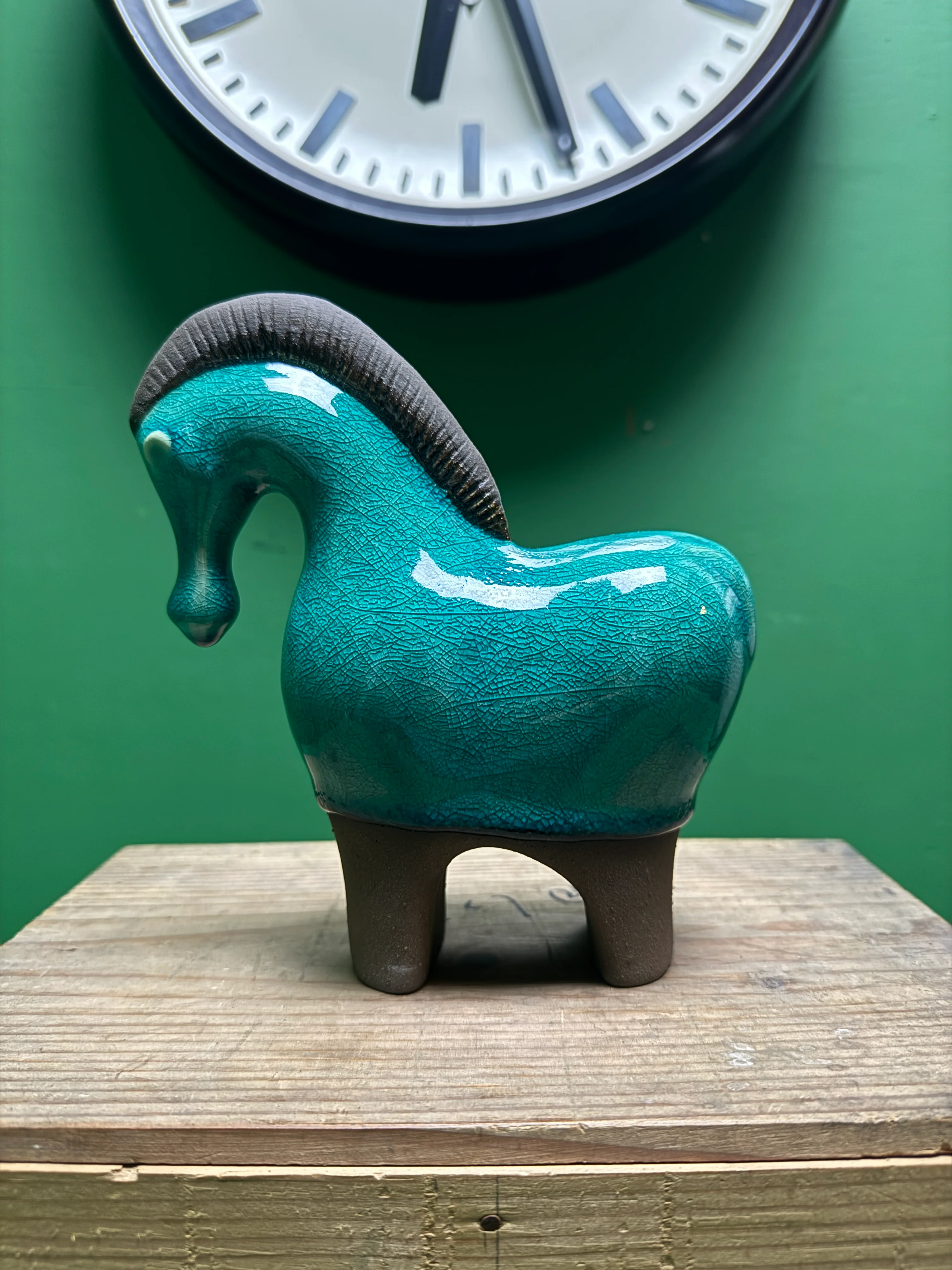 Ceramic Horses By Renowned Design Ceramicist Saliha Kartal - Image 2