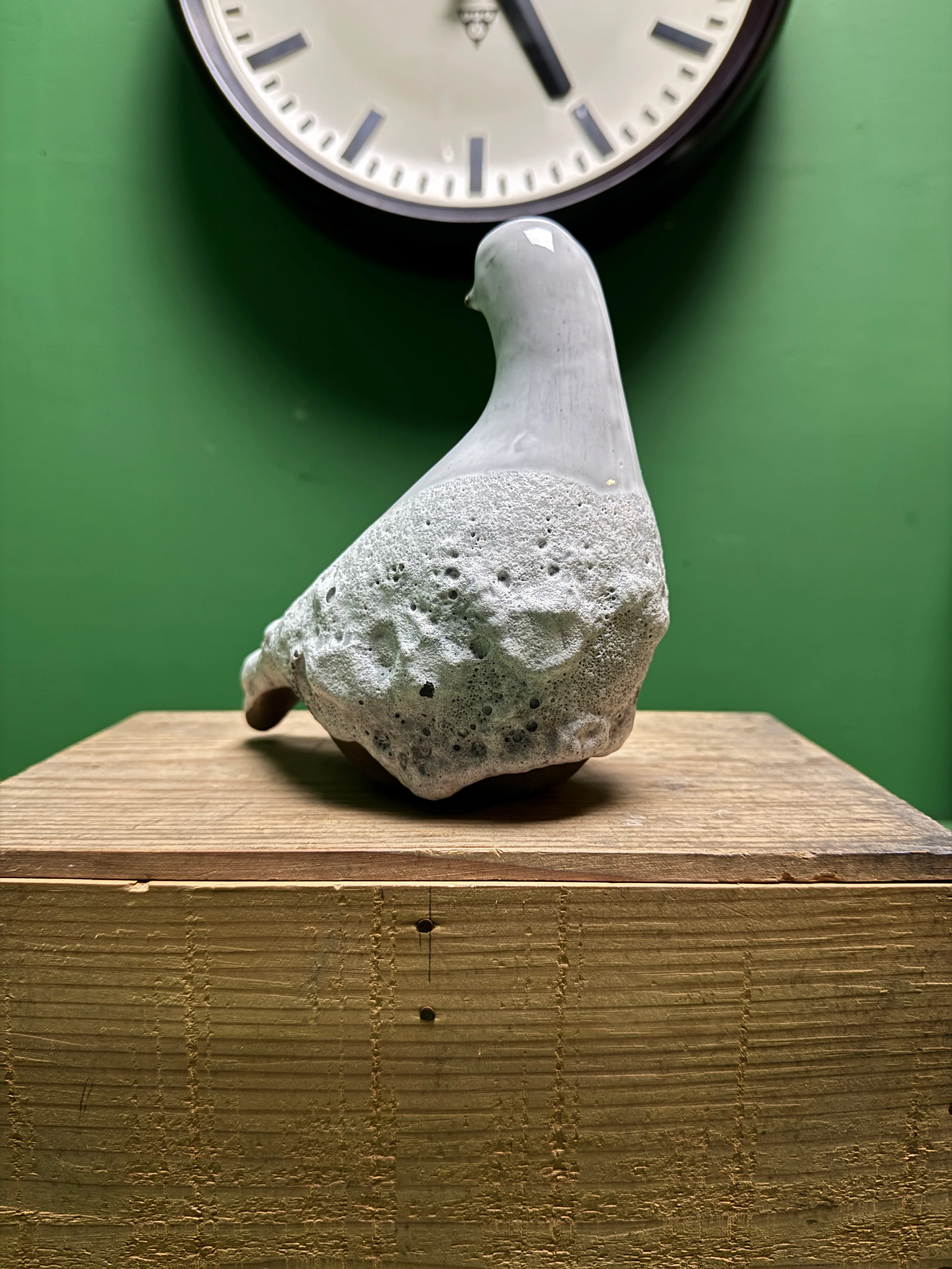 Ceramic Pigeon By Renowned Design Ceramicist Saliha Kartal - Image 2