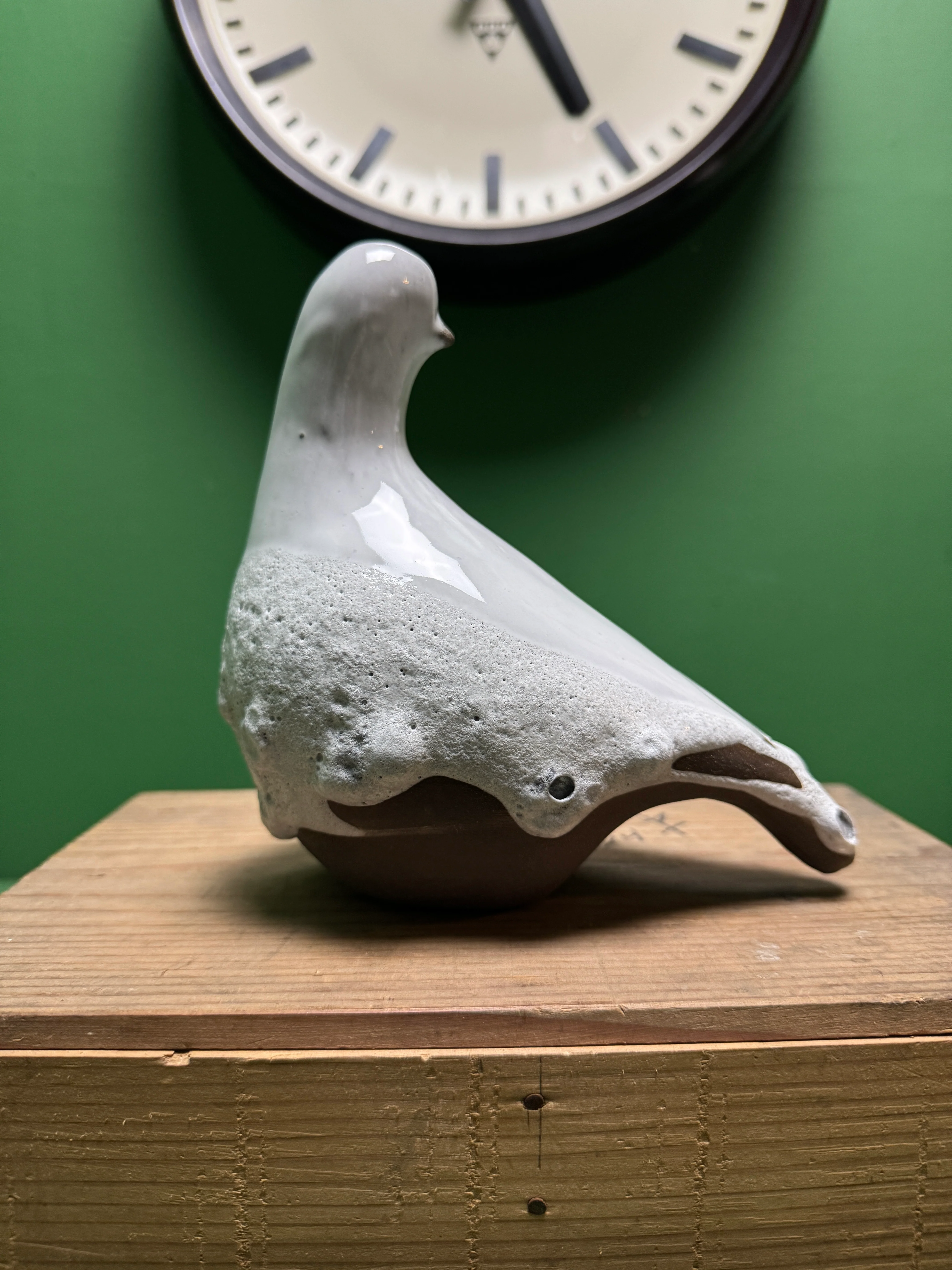 Ceramic Pigeon By Renowned Design Ceramicist Saliha Kartal - Image 7