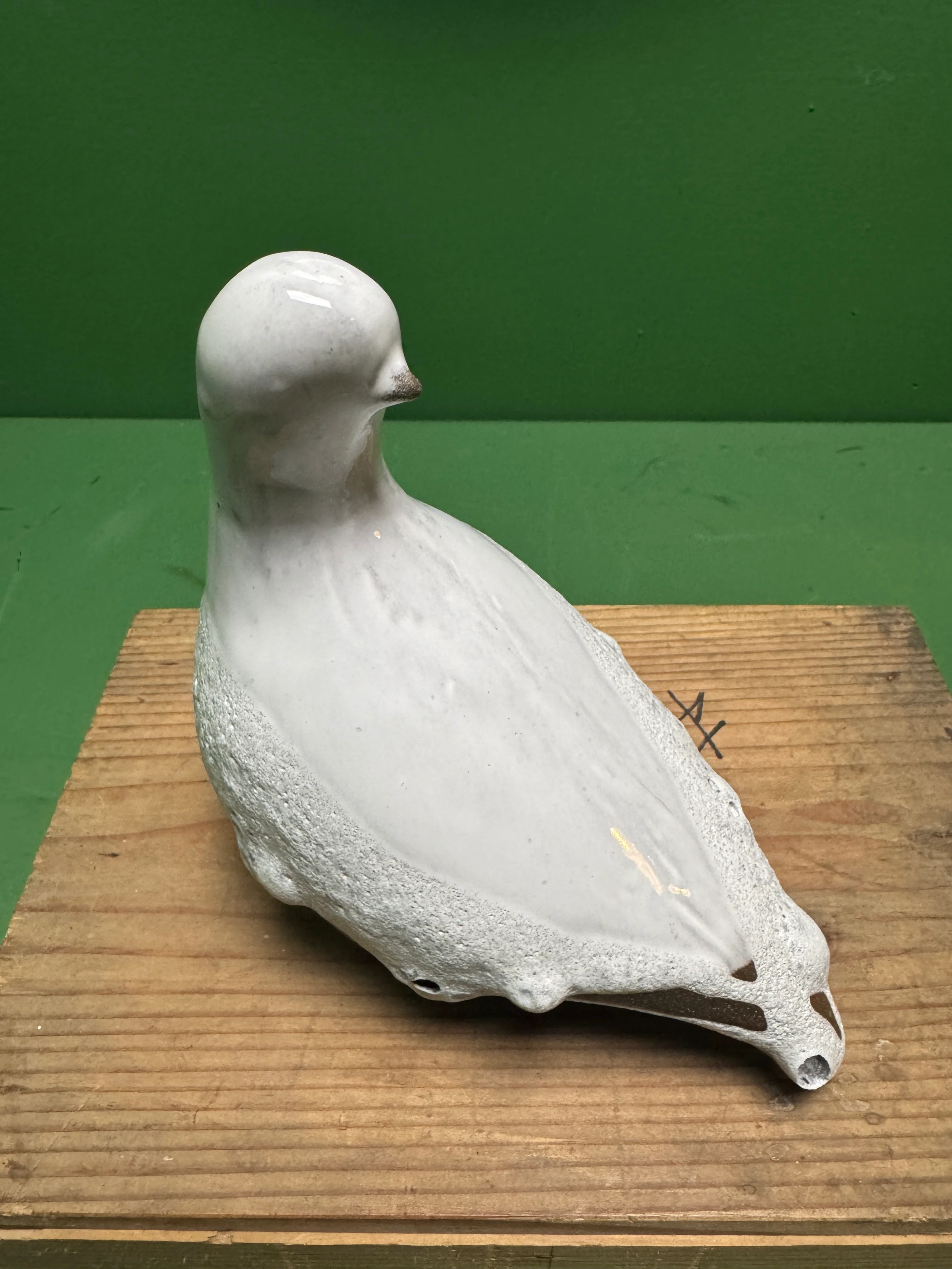 Ceramic Pigeon By Renowned Design Ceramicist Saliha Kartal - Image 9