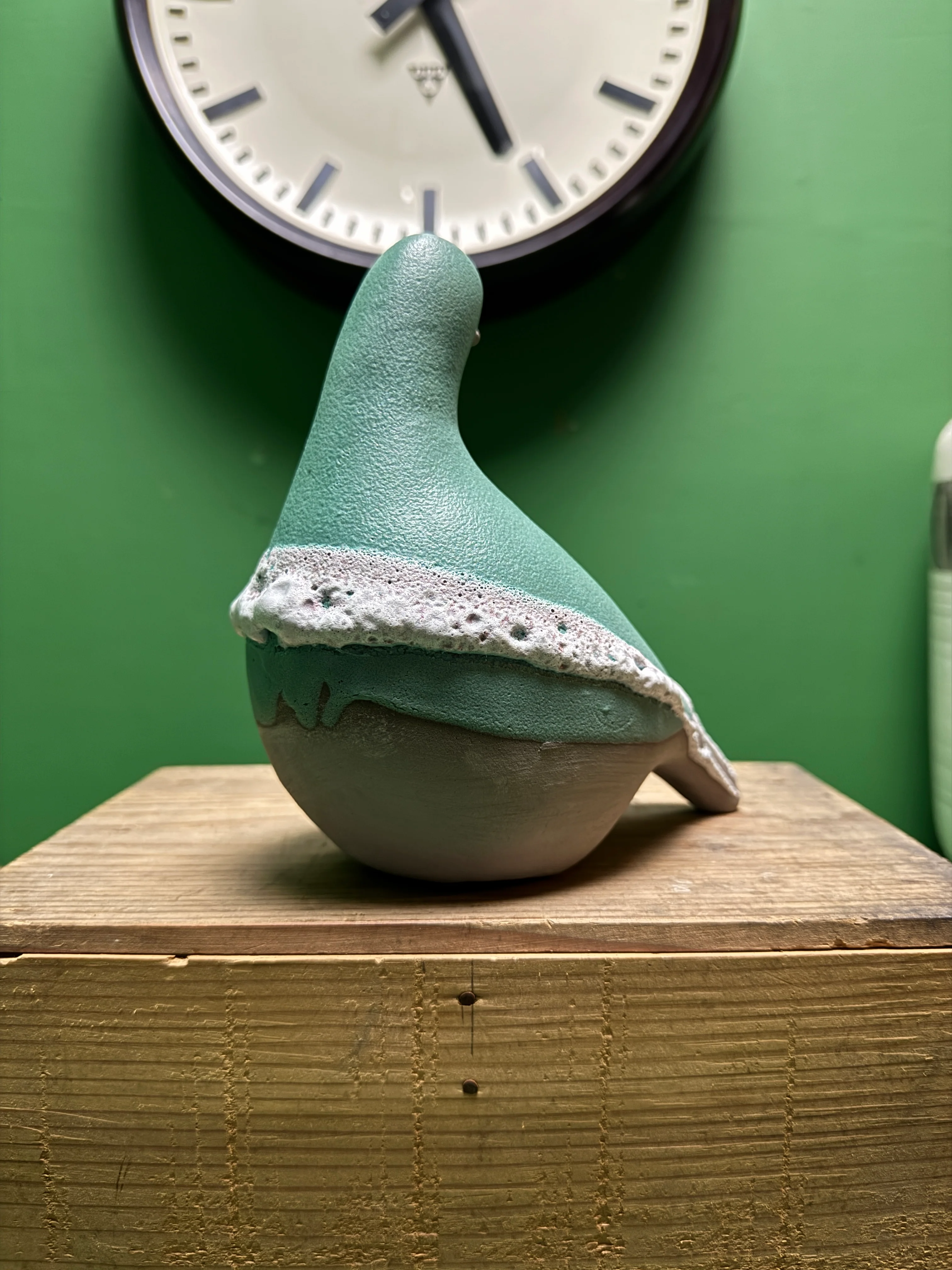 Ceramic Pigeon By Renowned Design Ceramicist Saliha Kartal - Image 6