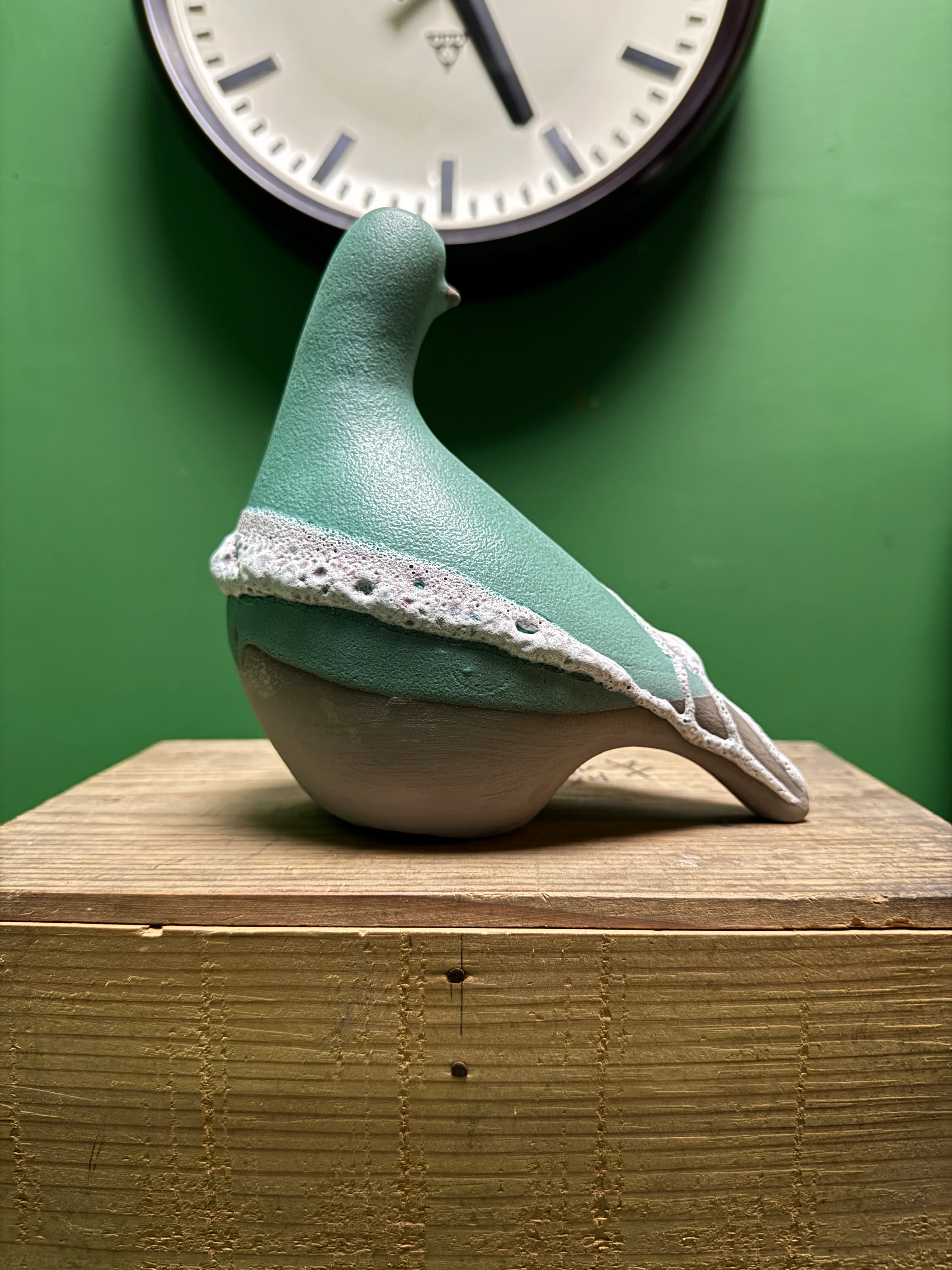 Ceramic Pigeon By Renowned Design Ceramicist Saliha Kartal - Image 7