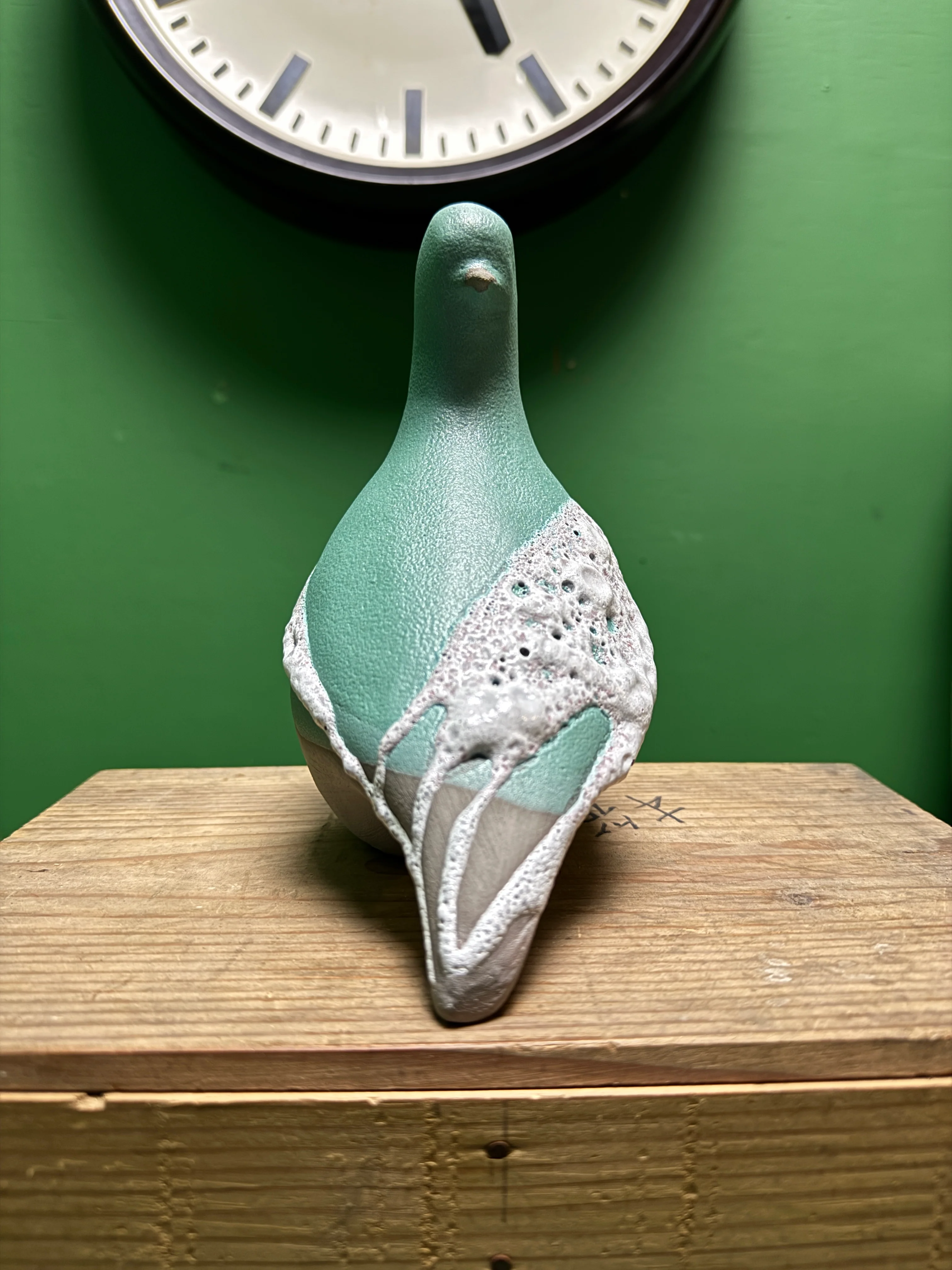 Ceramic Pigeon By Renowned Design Ceramicist Saliha Kartal - Image 8
