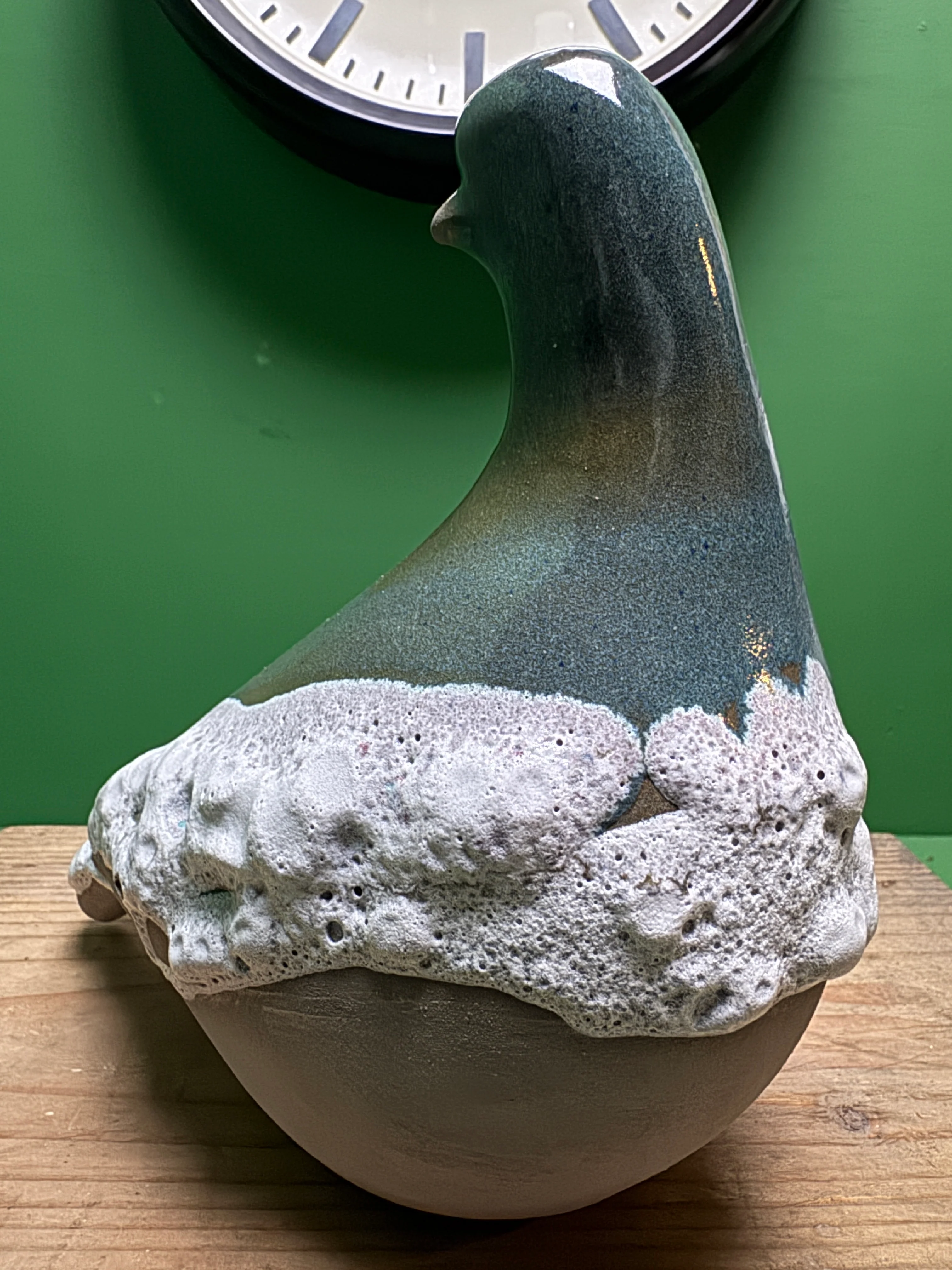Ceramic Pigeon By Renowned Design Ceramicist Saliha Kartal - Image 3