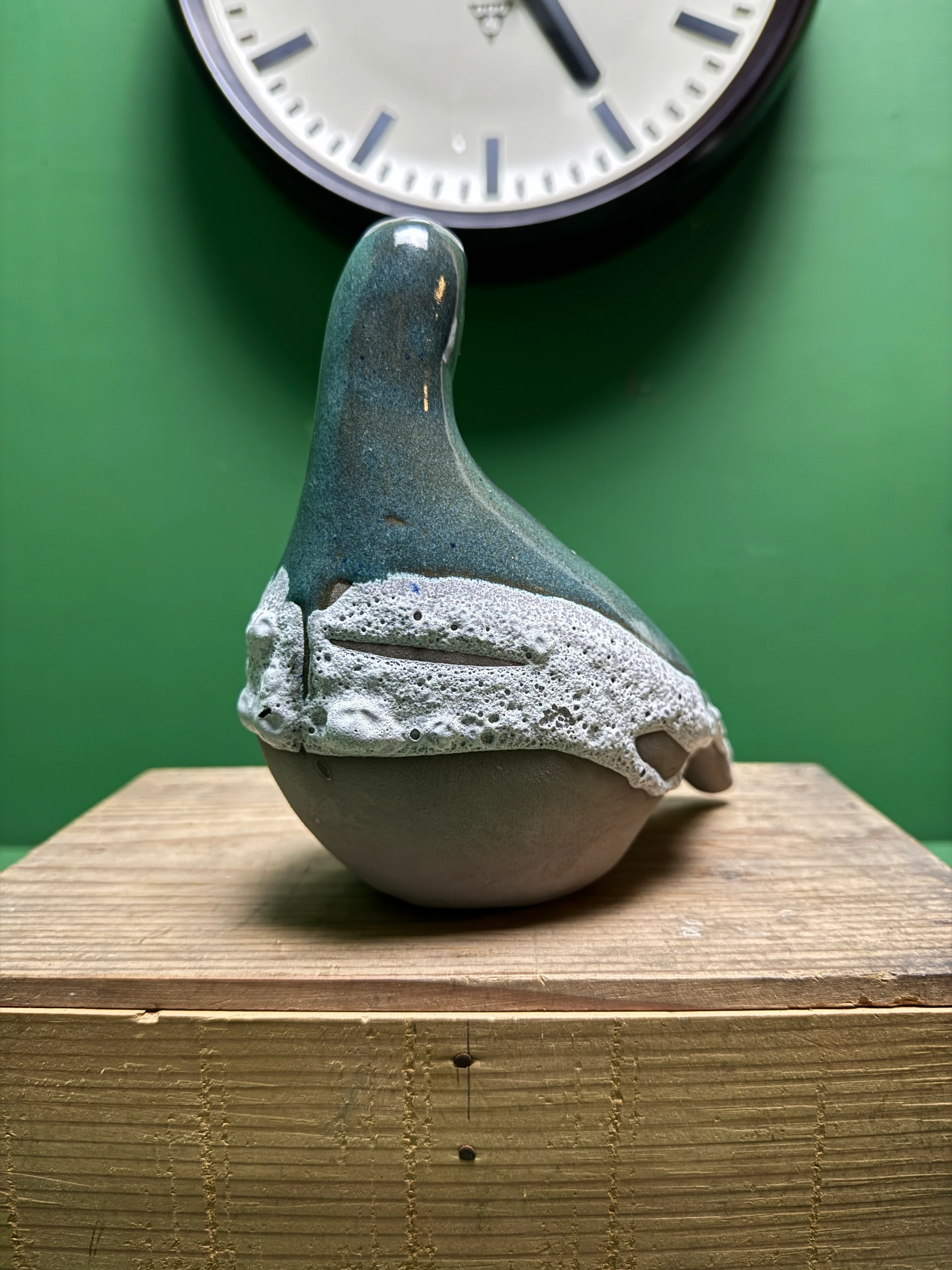 Ceramic Pigeon By Renowned Design Ceramicist Saliha Kartal - Image 6