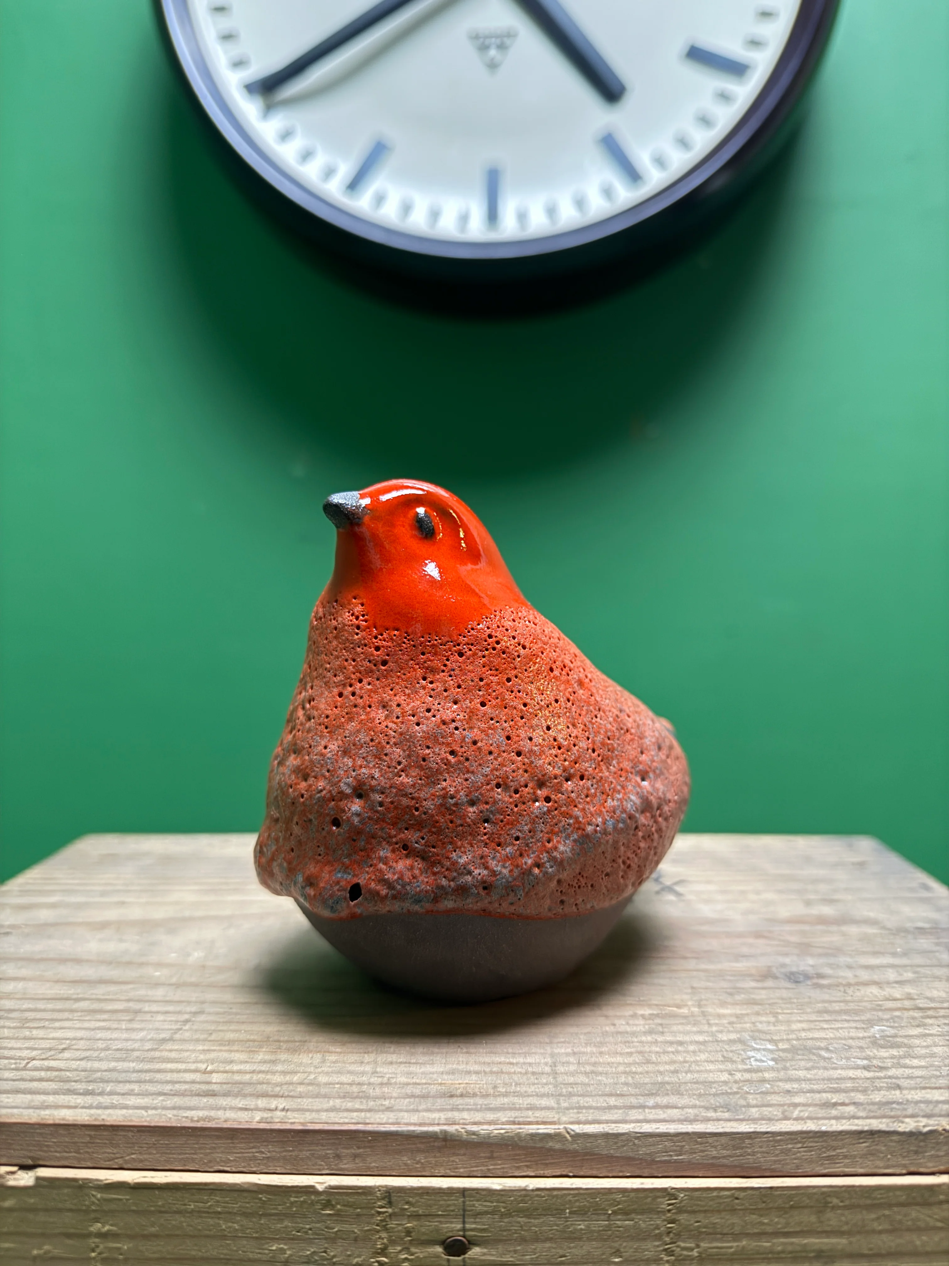 Ceramic Sparrow By Renowned Design Ceramicist Saliha Kartal - Image 2