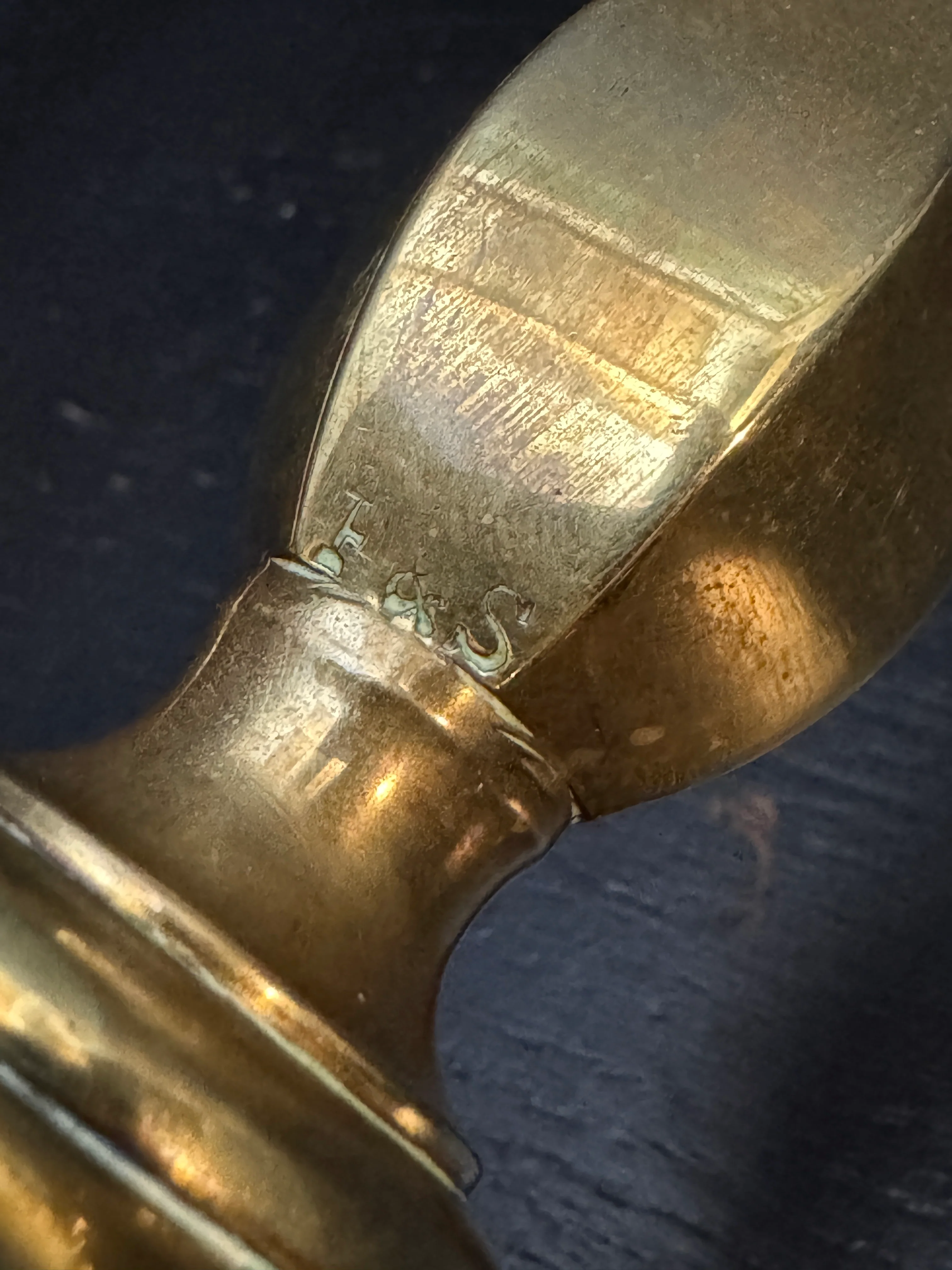 Circa 1910 Pair Of Faraday & Son Brass Pullman Lamps - Image 10