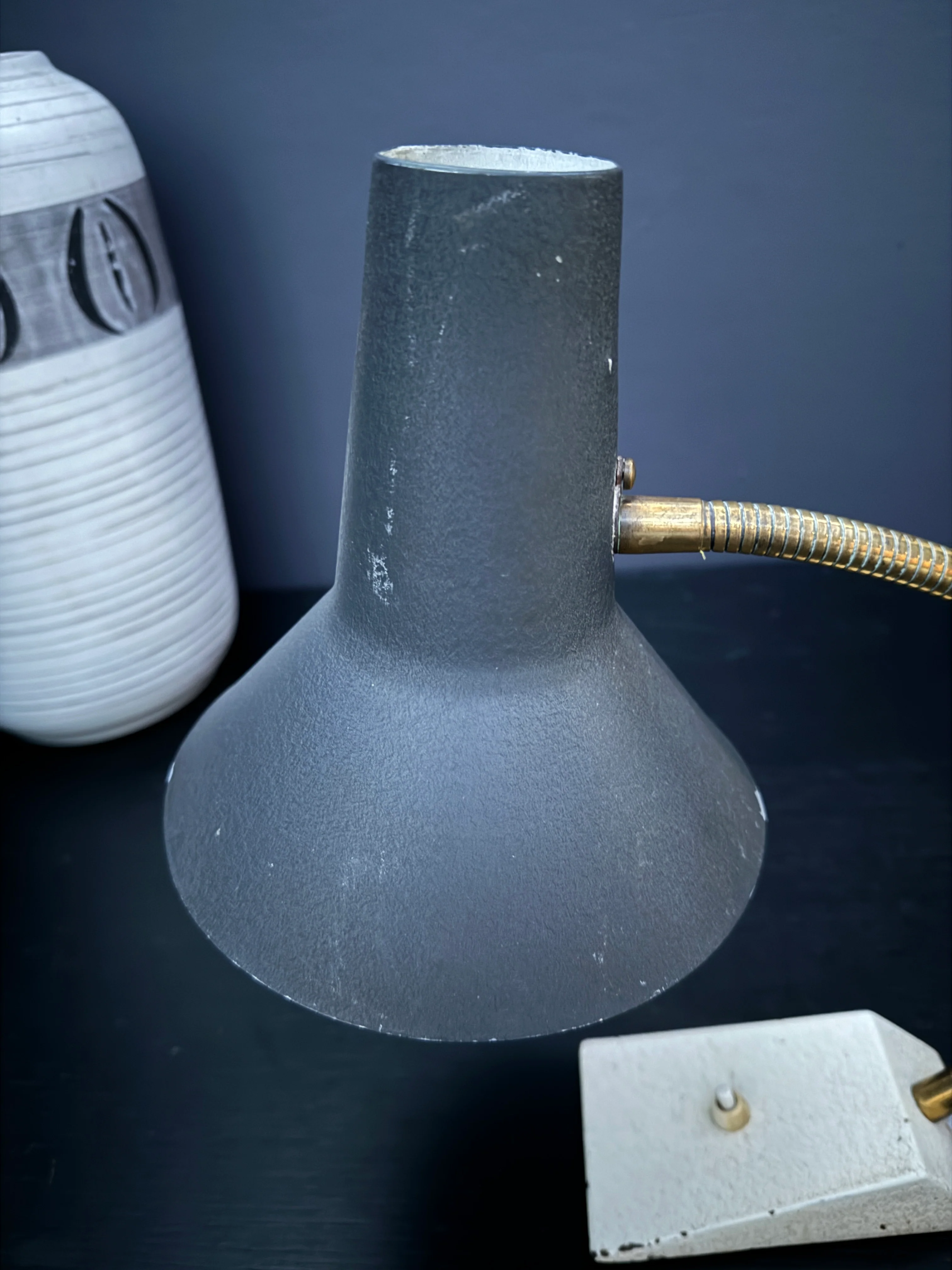 Circa 1950s Goose Neck Desk Lamp By SIS Germany - Image 8