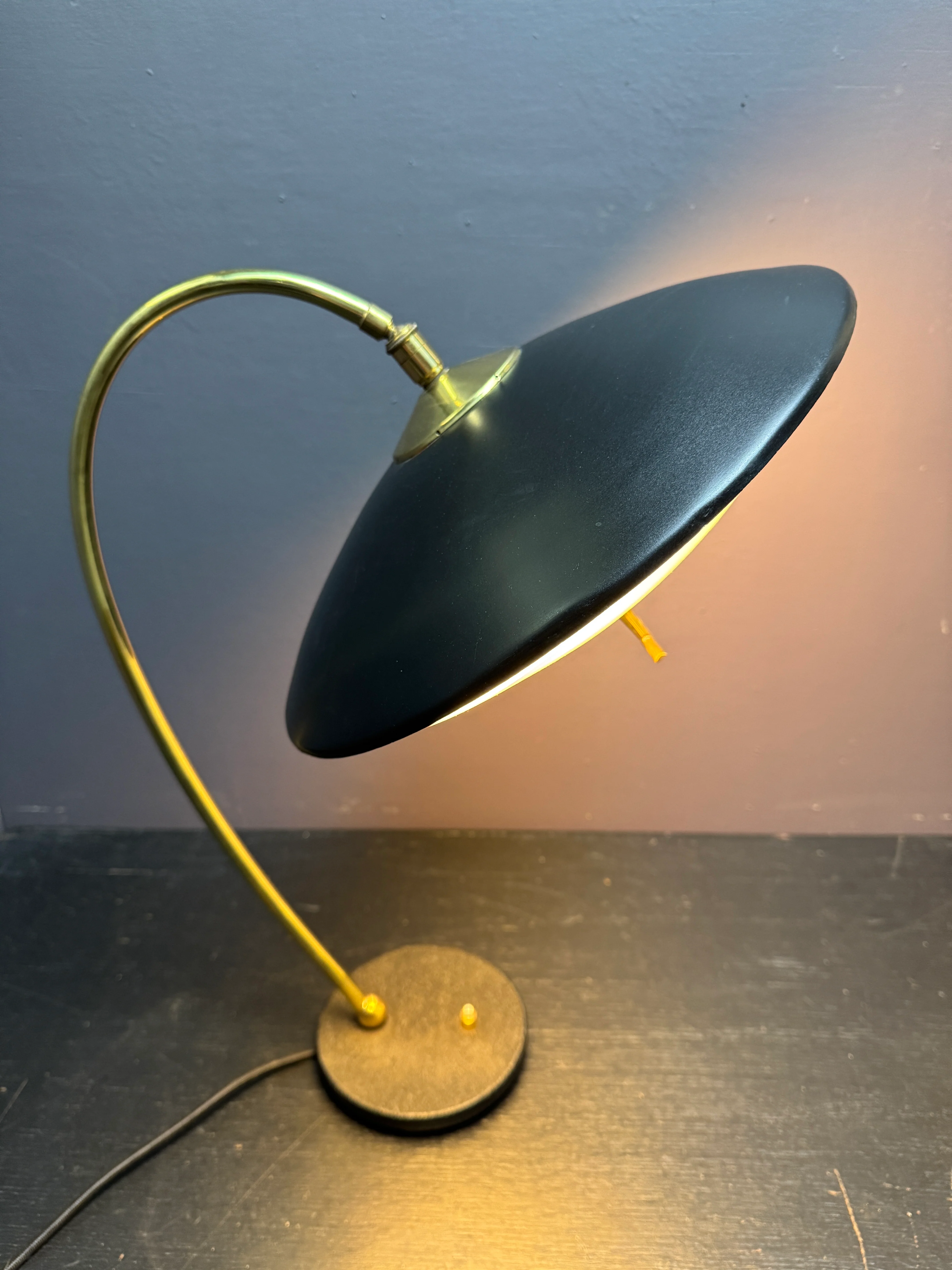 Rare UFO Table Lamp By Phillips Circa 1960s - Image 5