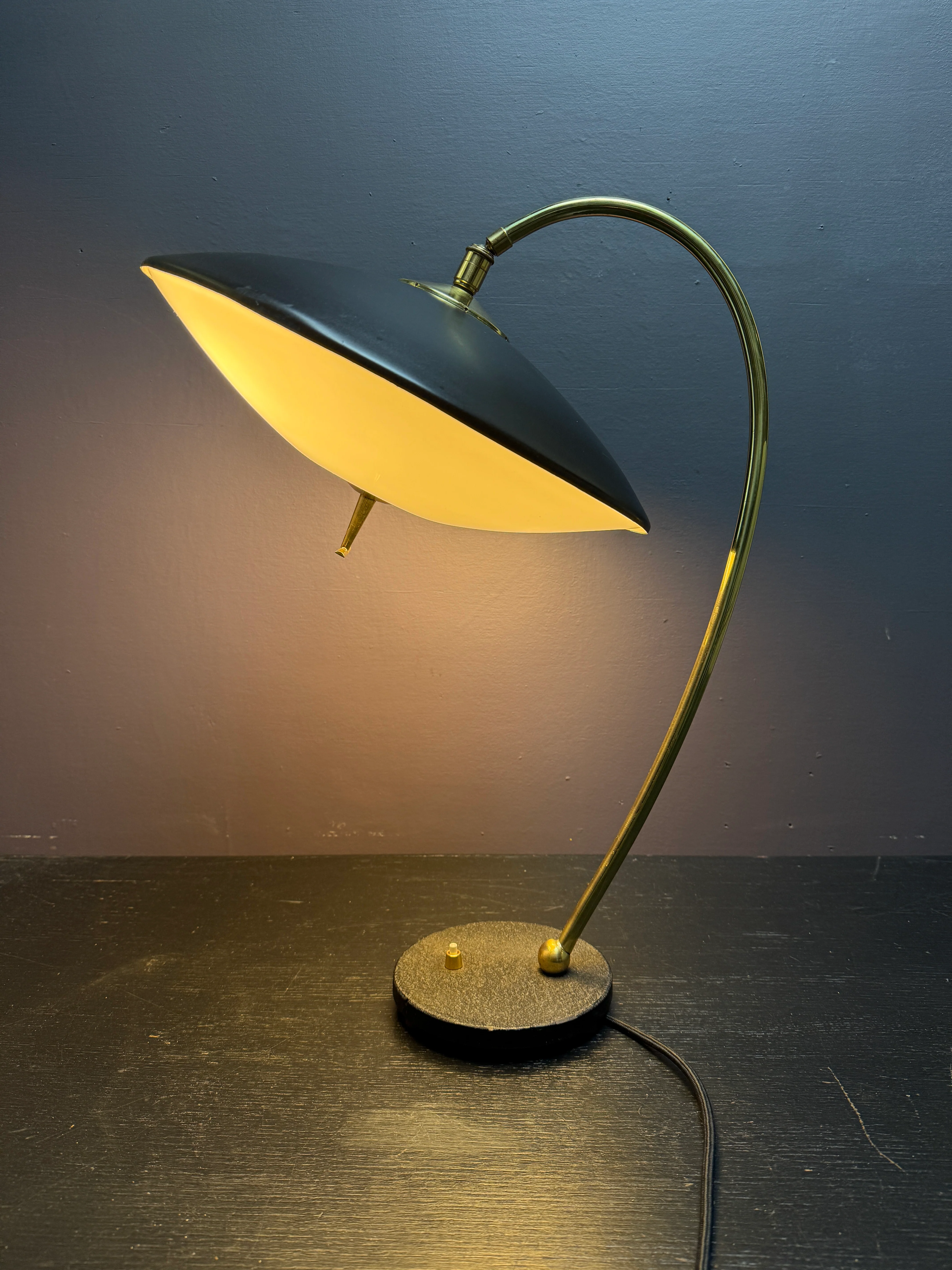 Rare UFO Table Lamp By Phillips Circa 1960s - Image 7