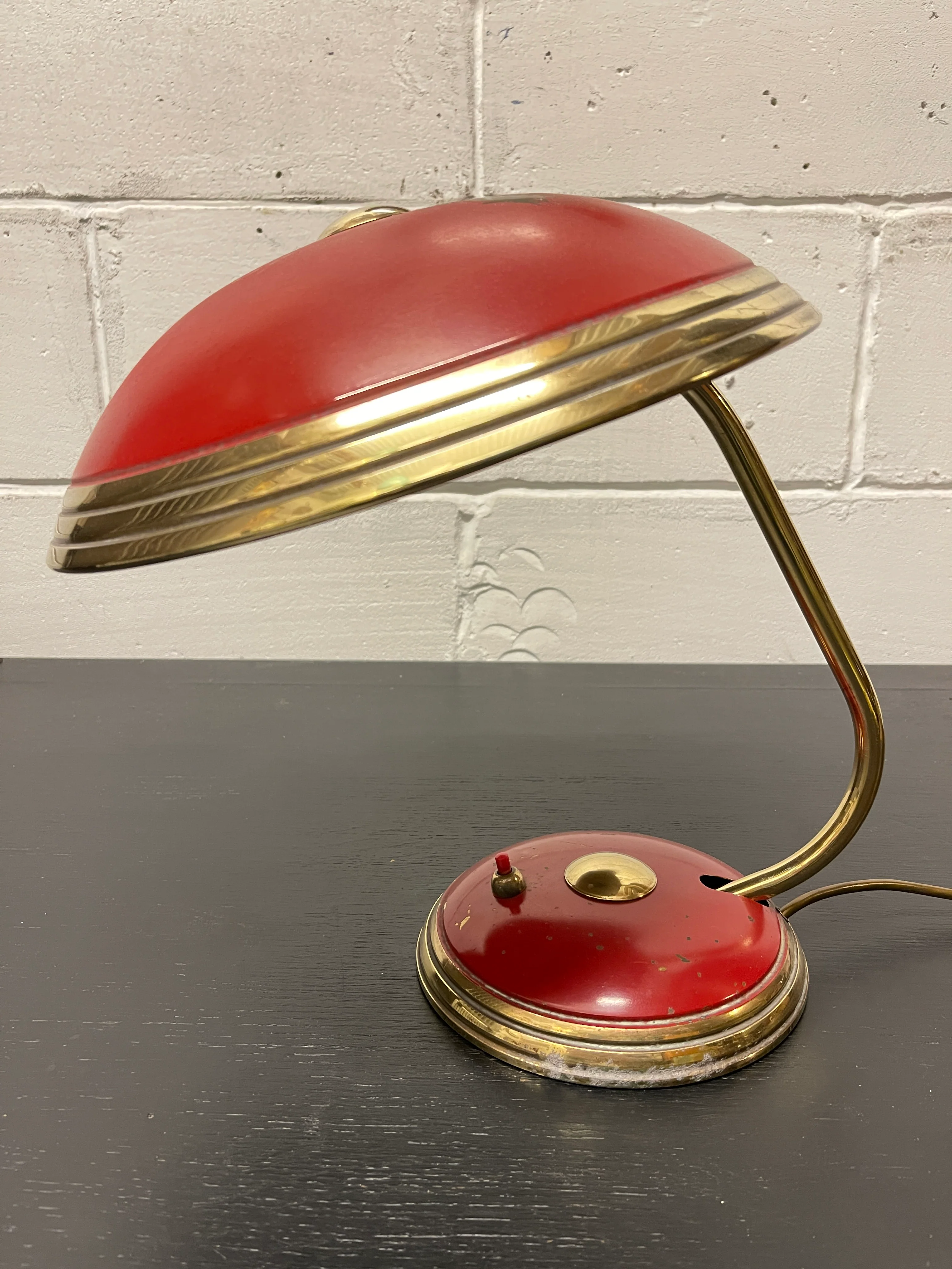 1950s Modernist Table Lamp By Helo Leuchten